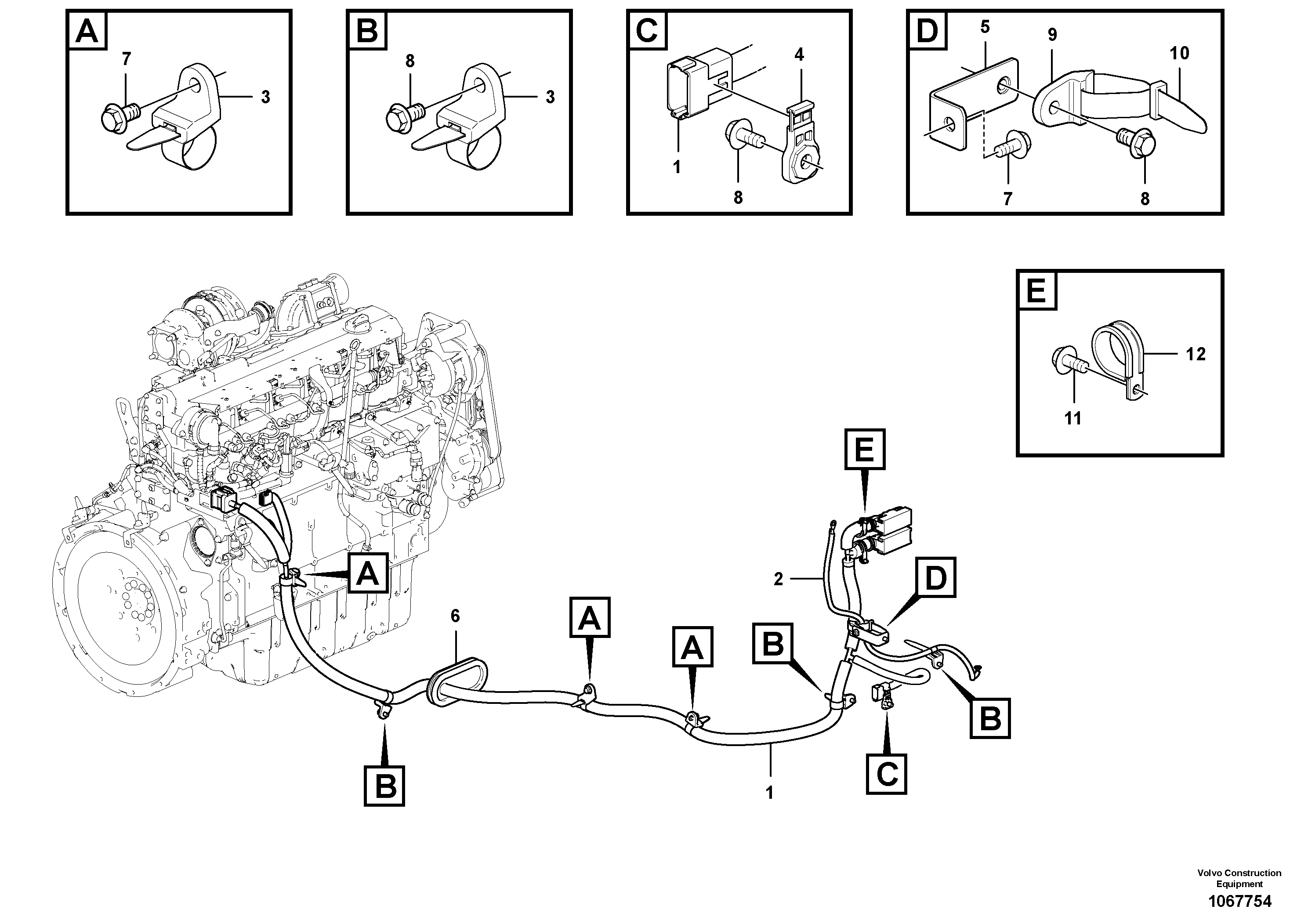 Support Leg VOE14630822 VOLVO