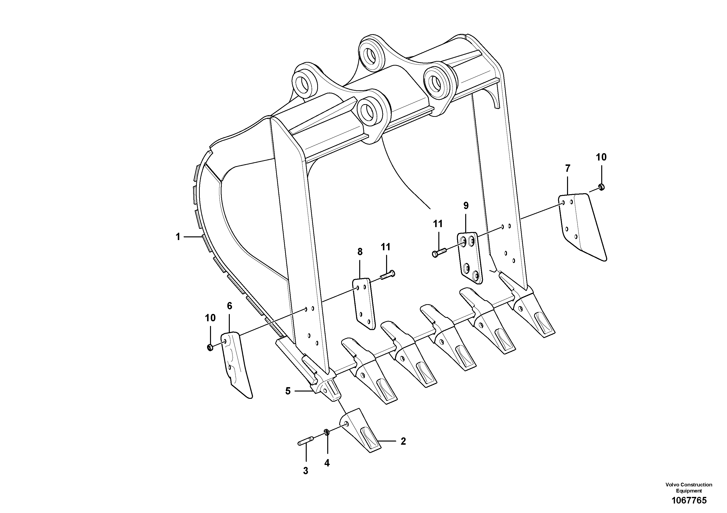 Bucket VOE14652140 VOLVO