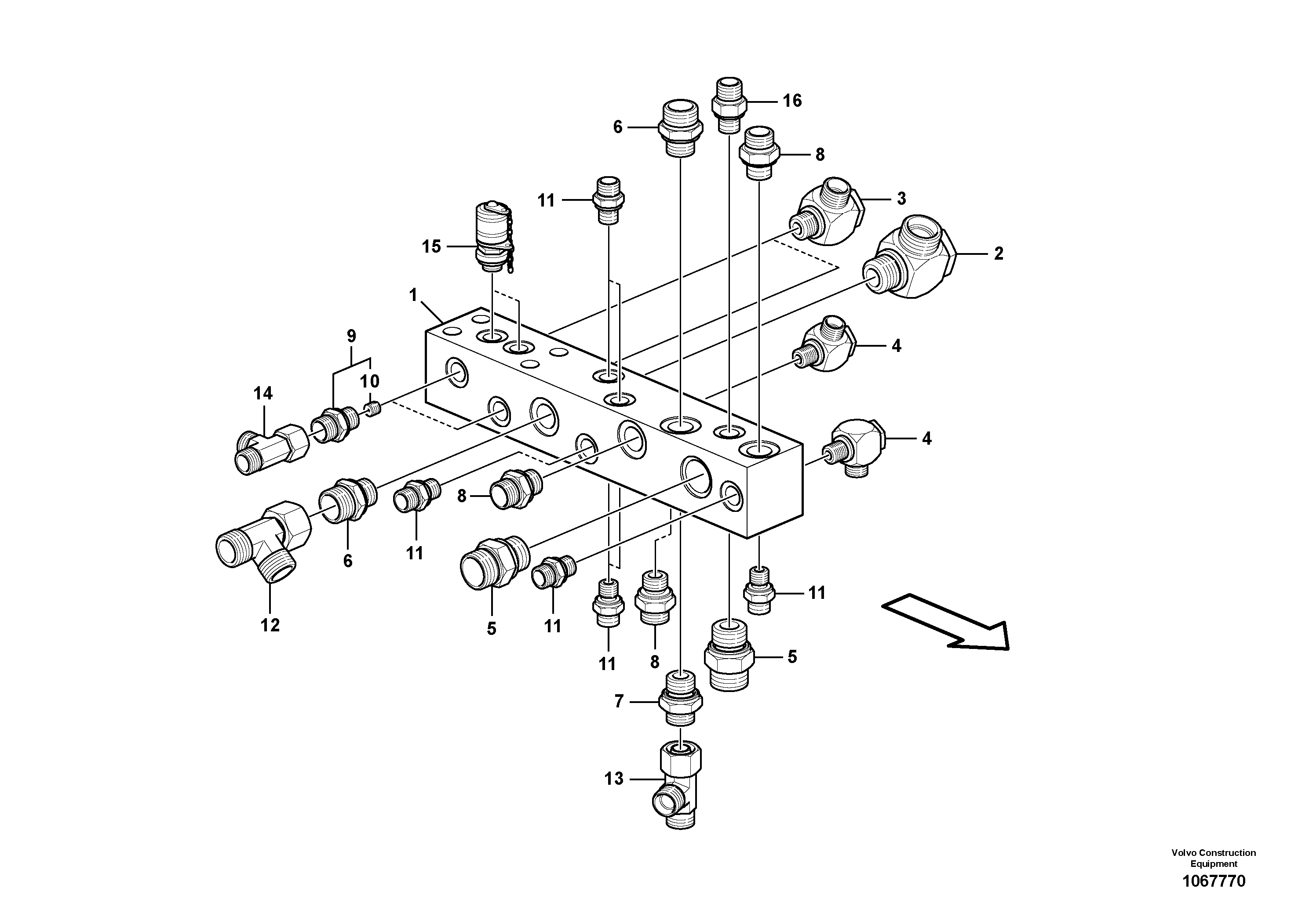 Конусная шпилька RM80891476 VOLVO