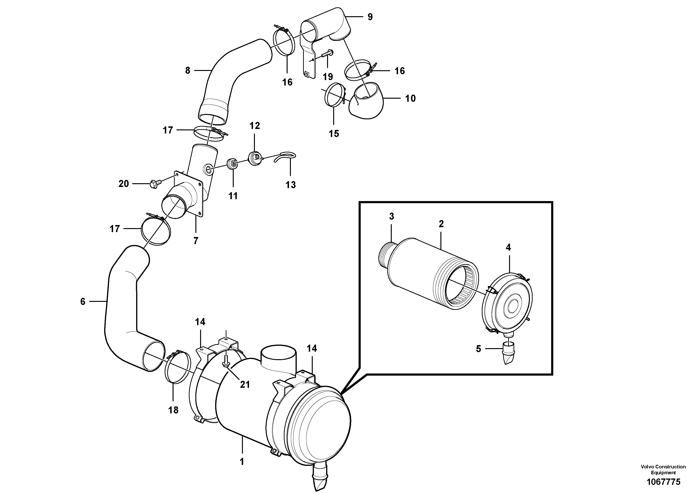 Press. lim. valve VOE14565876 VOLVO