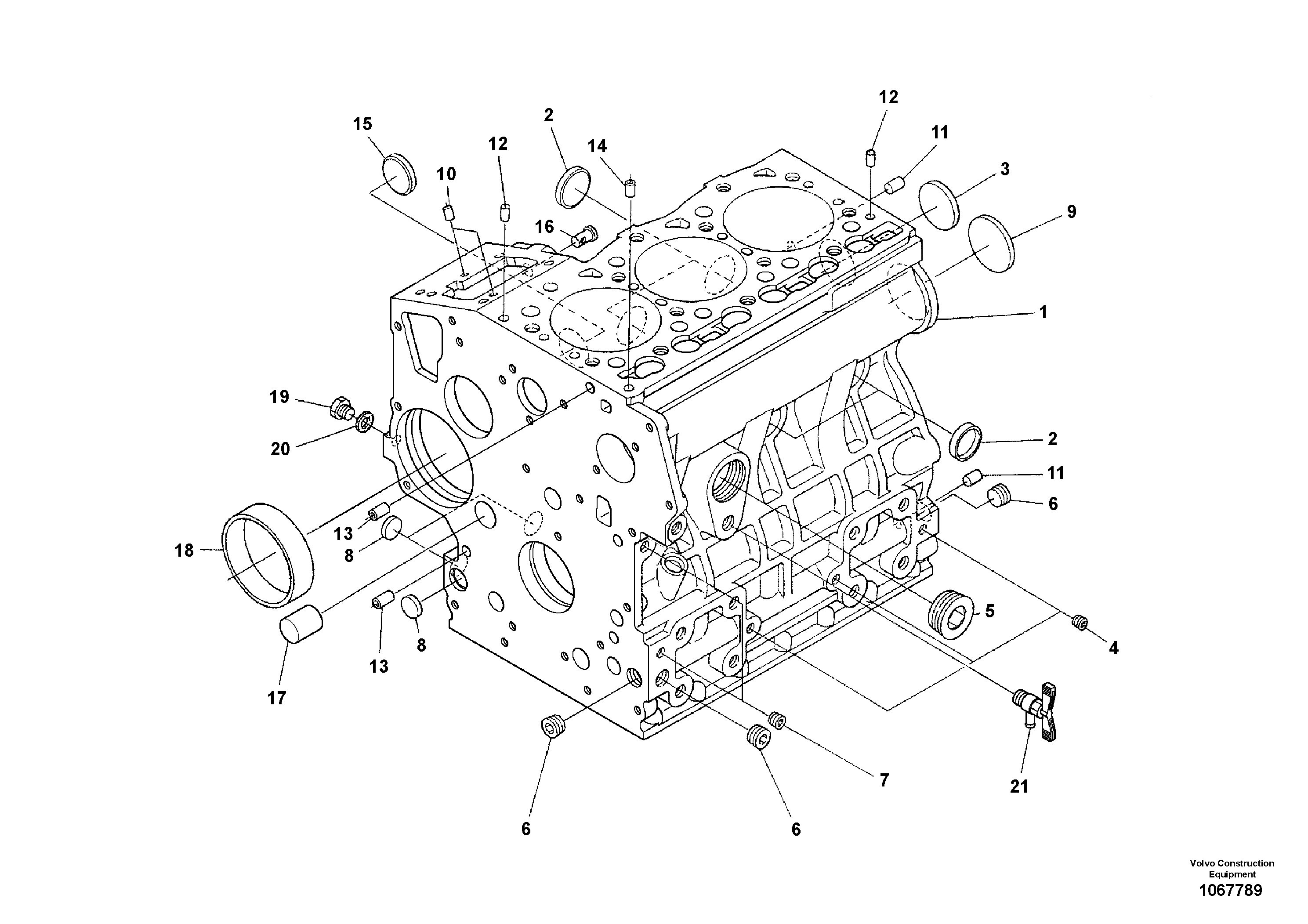 Microswitch VOE16679677 VOLVO