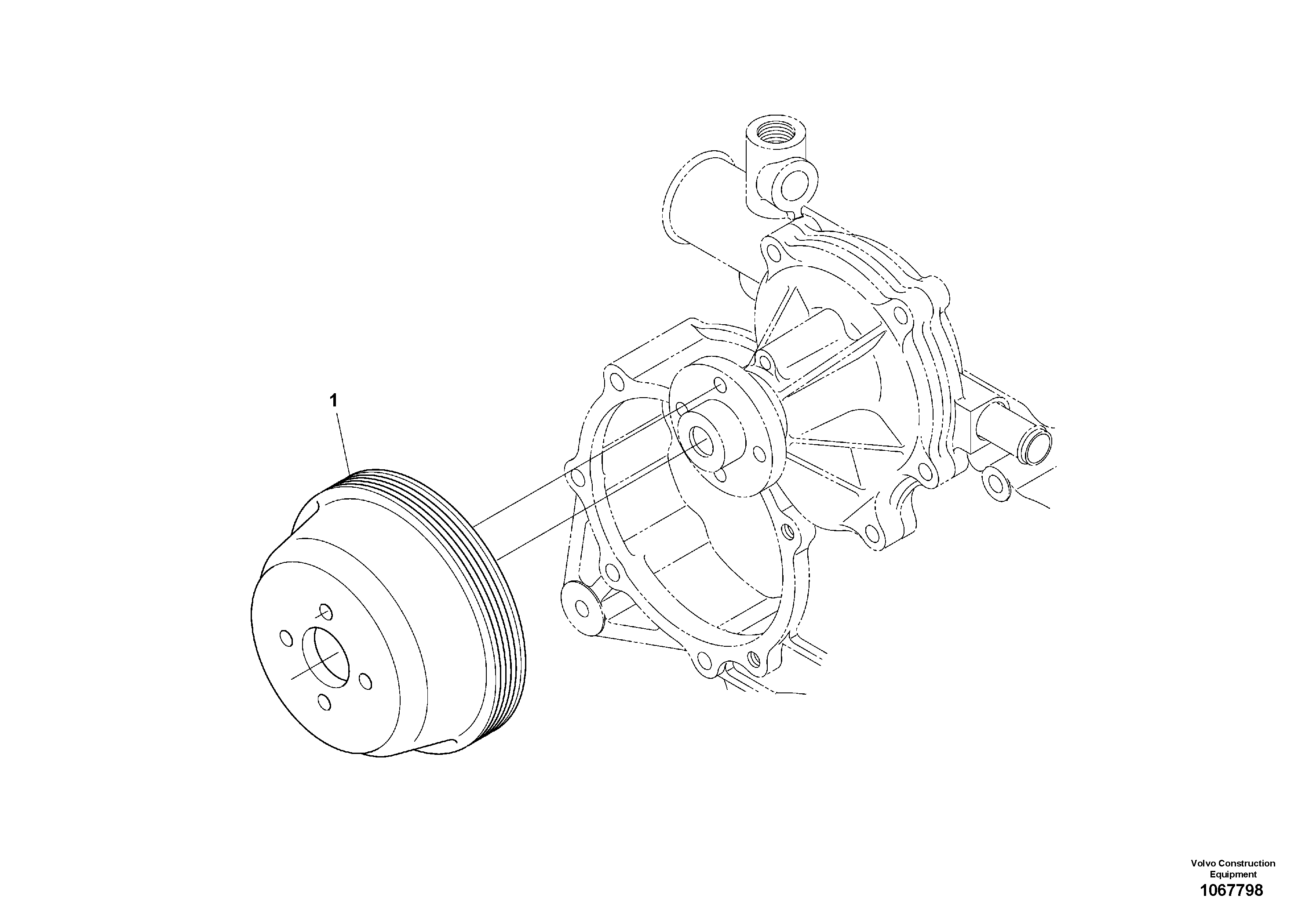 Snap Ring VOE16671543 VOLVO