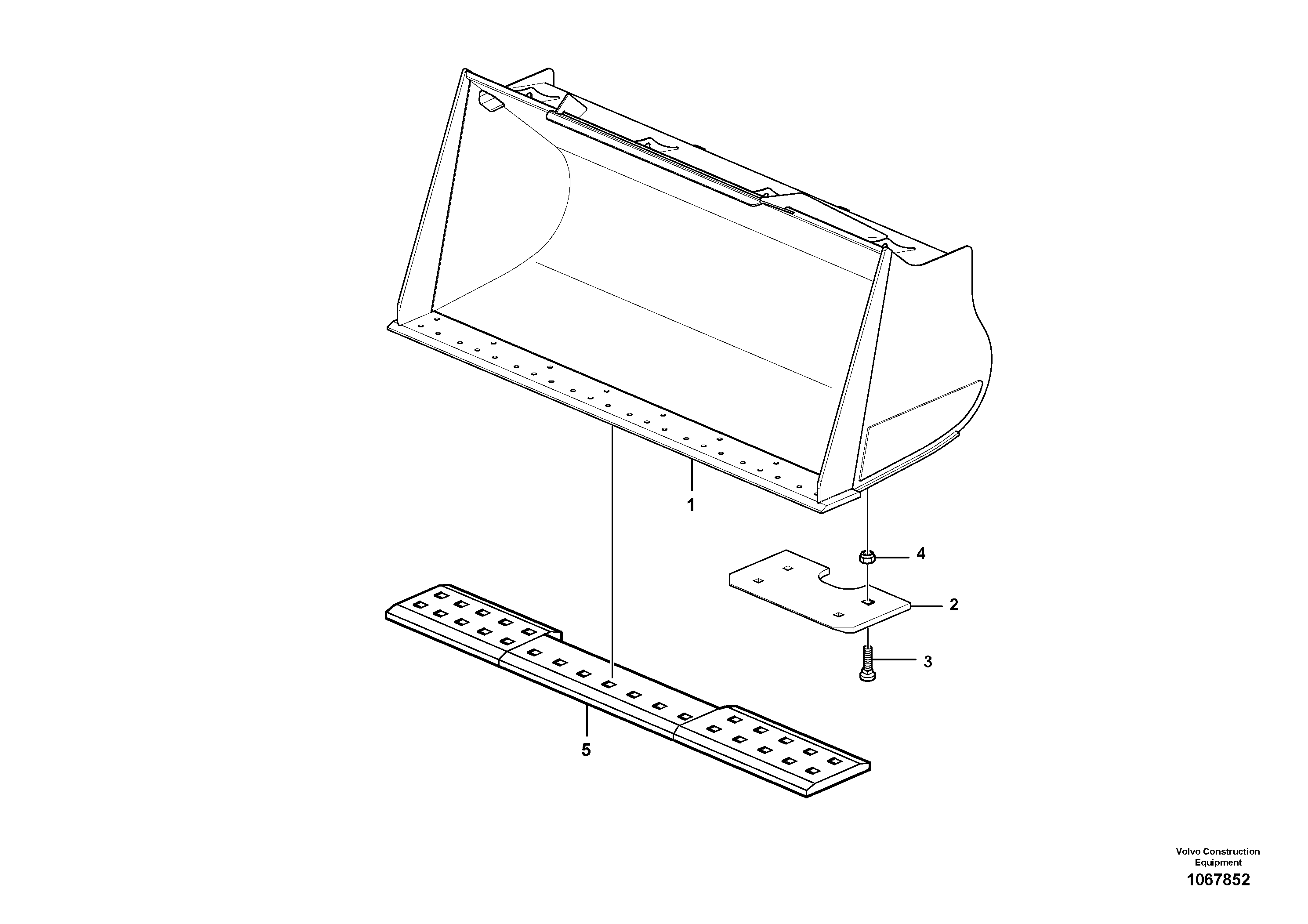 Cutting edge VOE16053364 VOLVO