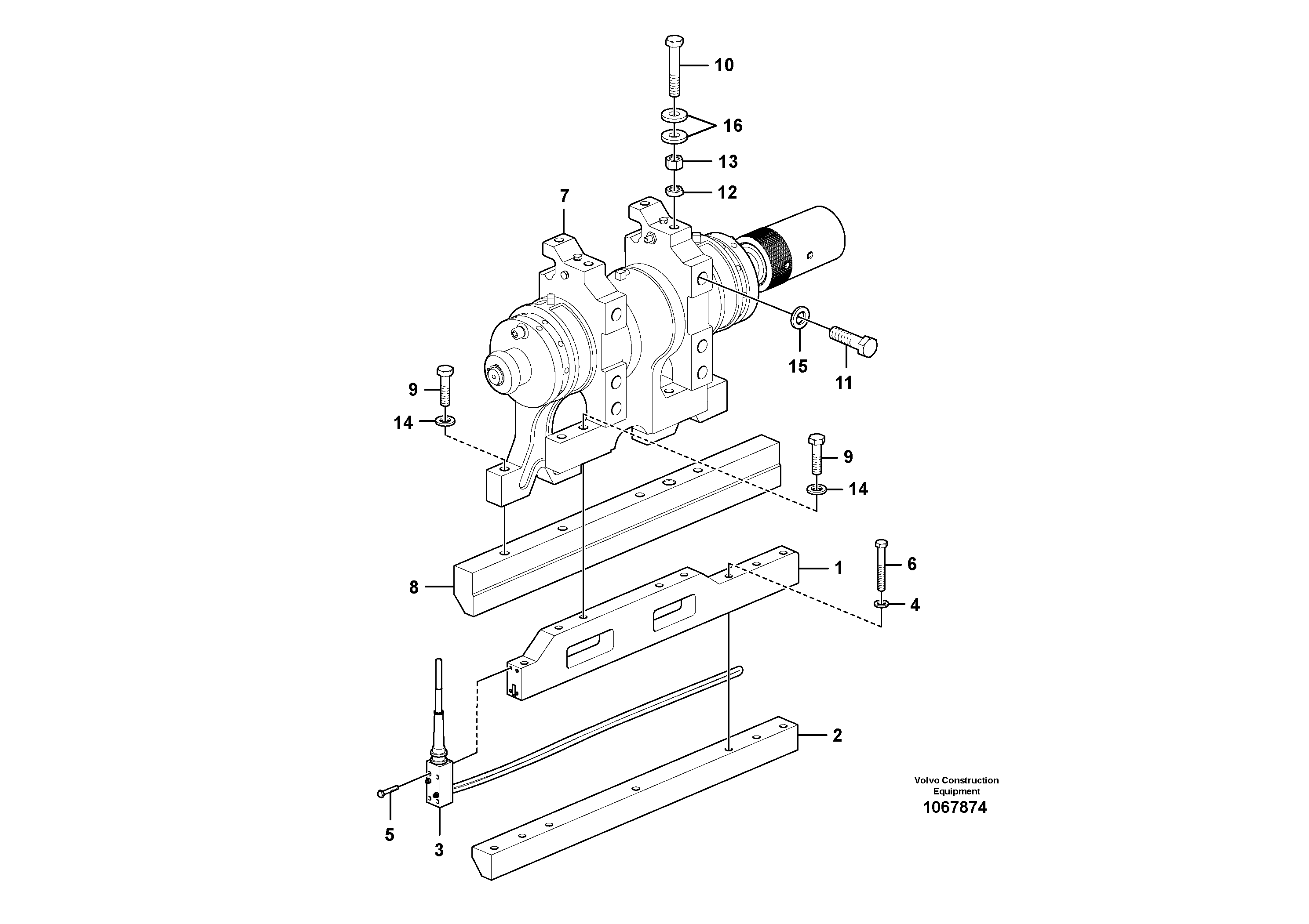 Oilpump gear RM80869035 VOLVO