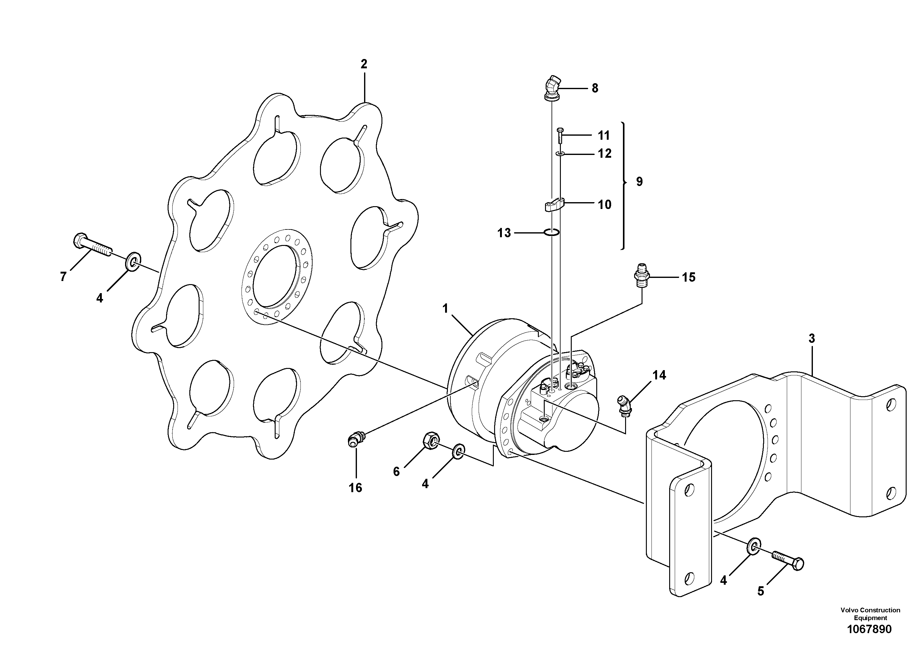 Blade VOE12780241 VOLVO