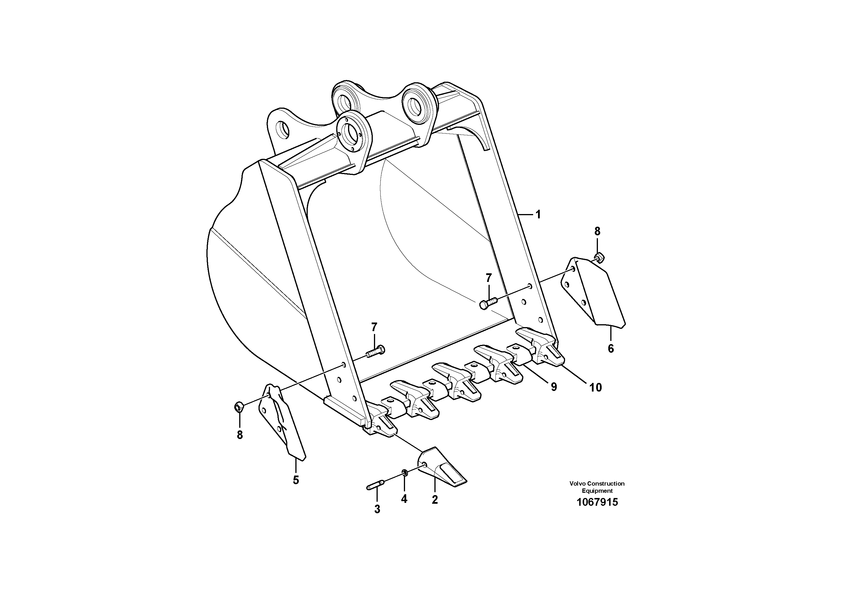 Cutting edge VOE14686096 VOLVO