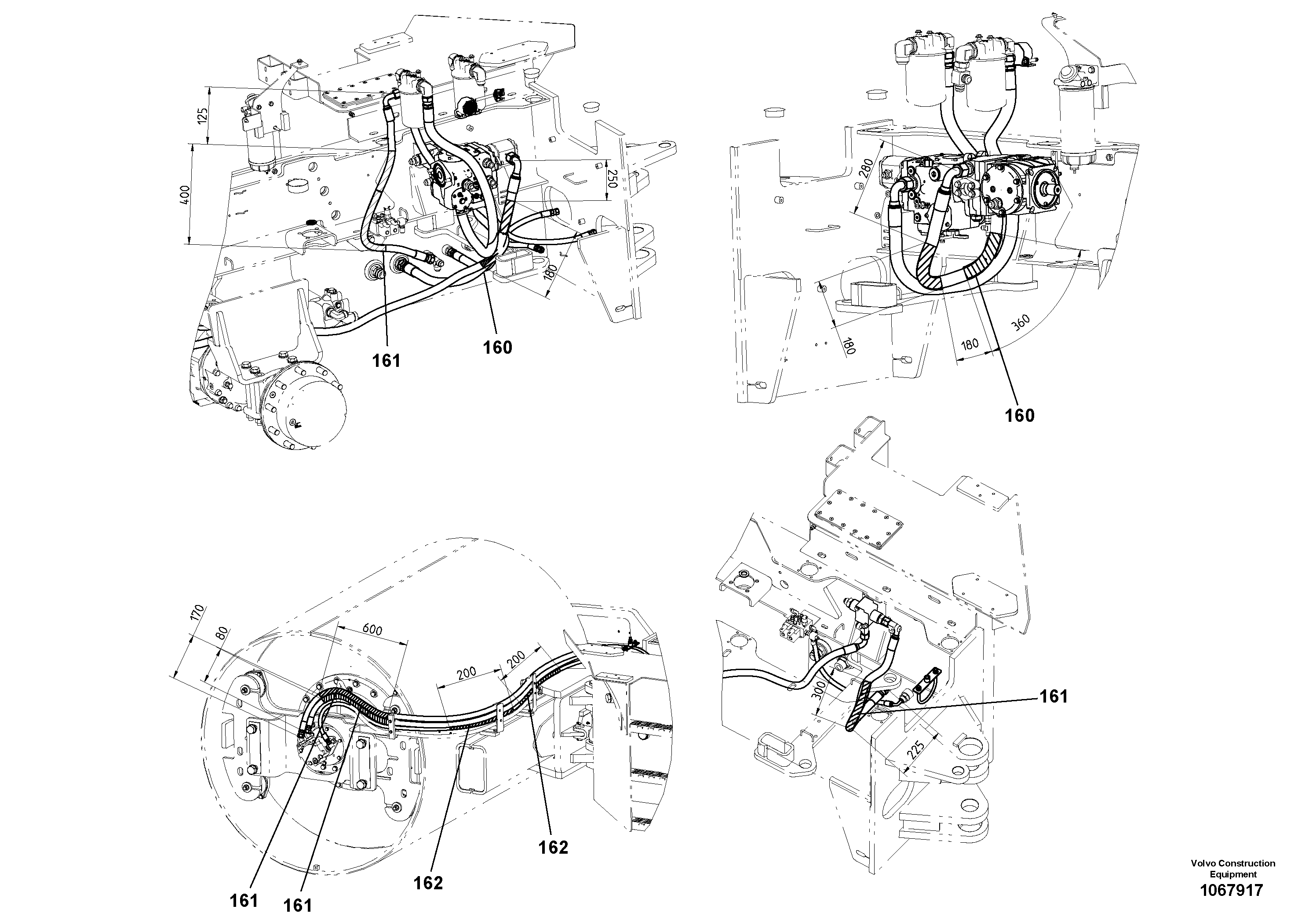 Hose Protection VOE17497937 VOLVO
