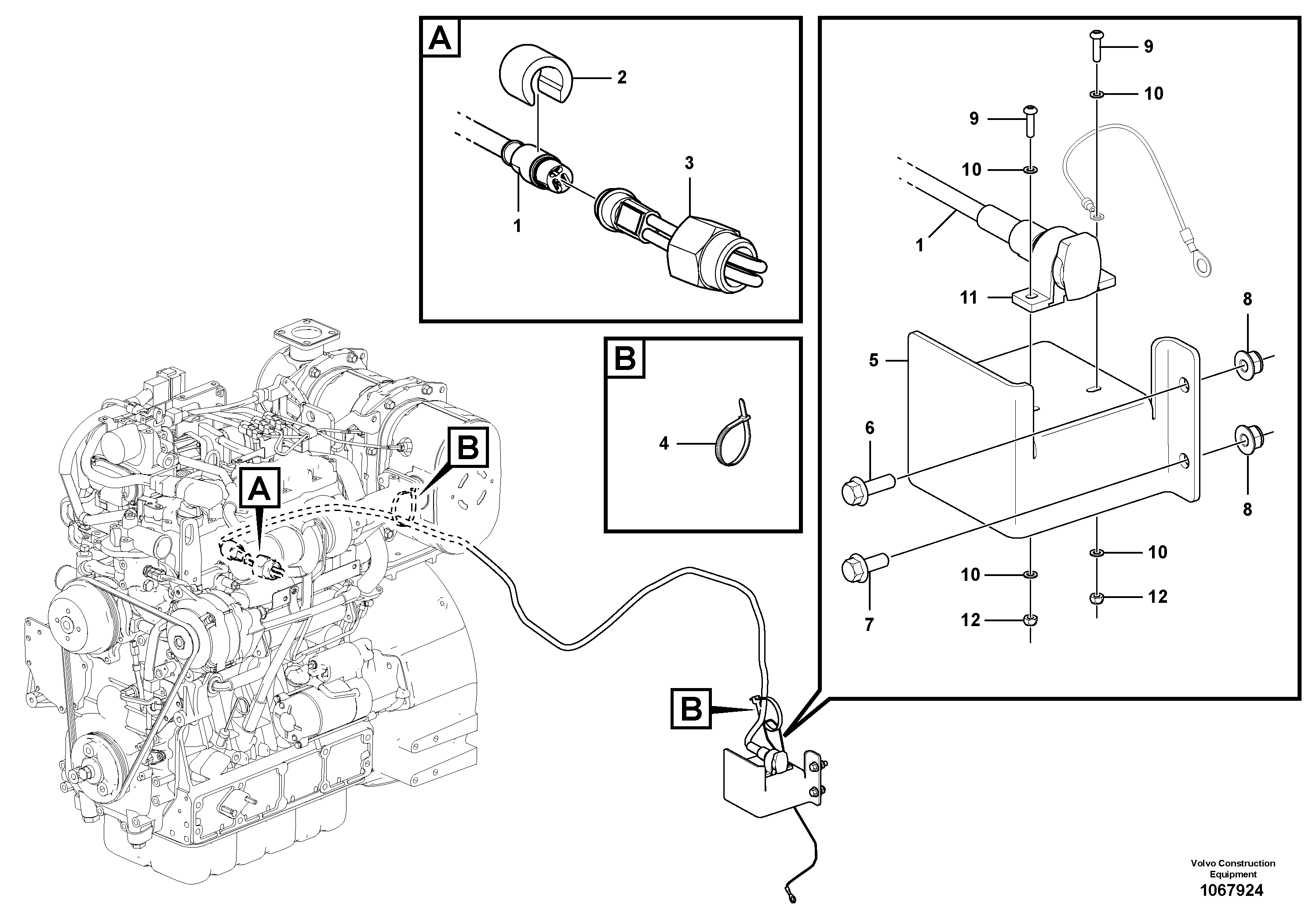 Seat frame VOE16230966 VOLVO