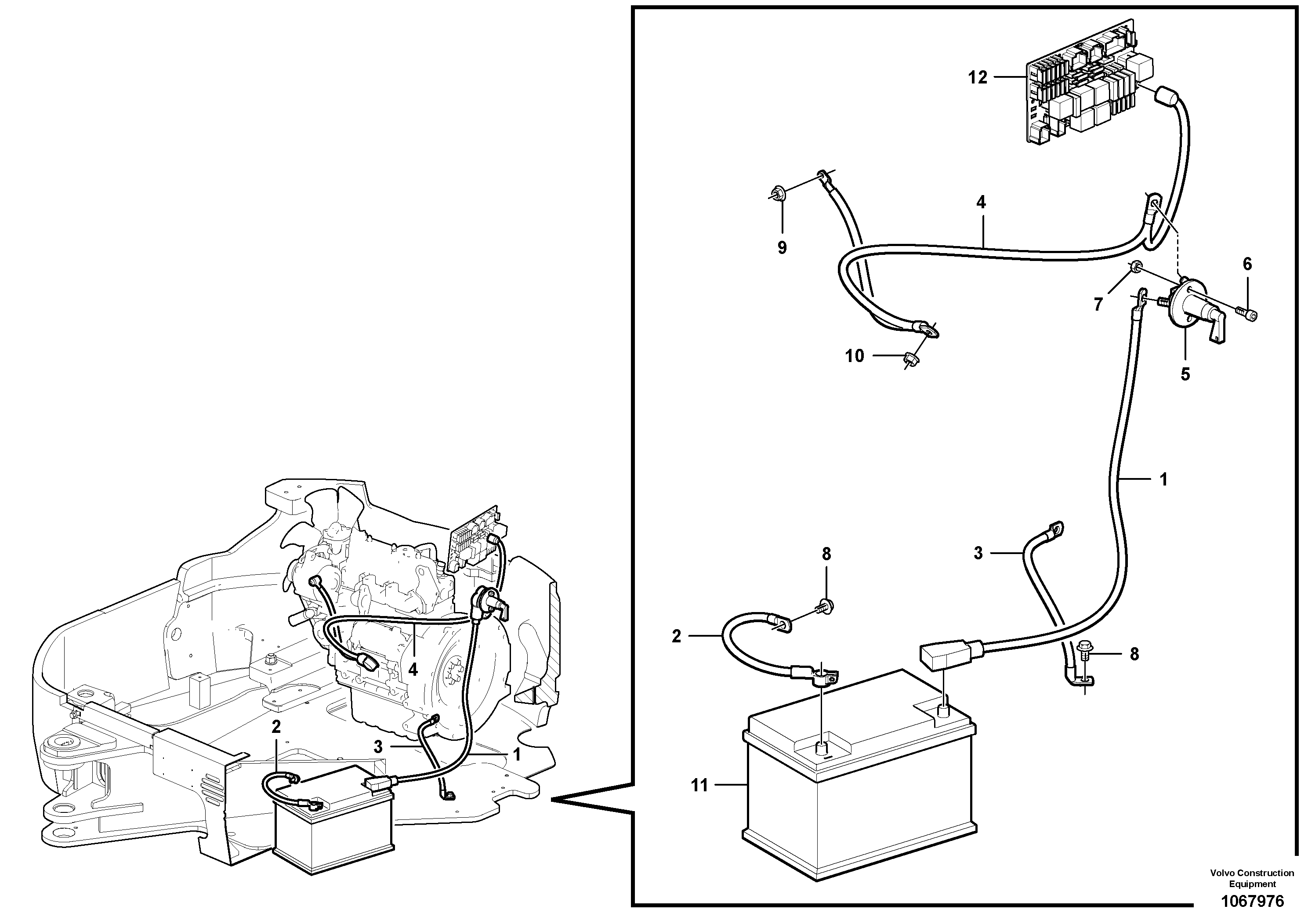 Support Leg VOE15670252 VOLVO