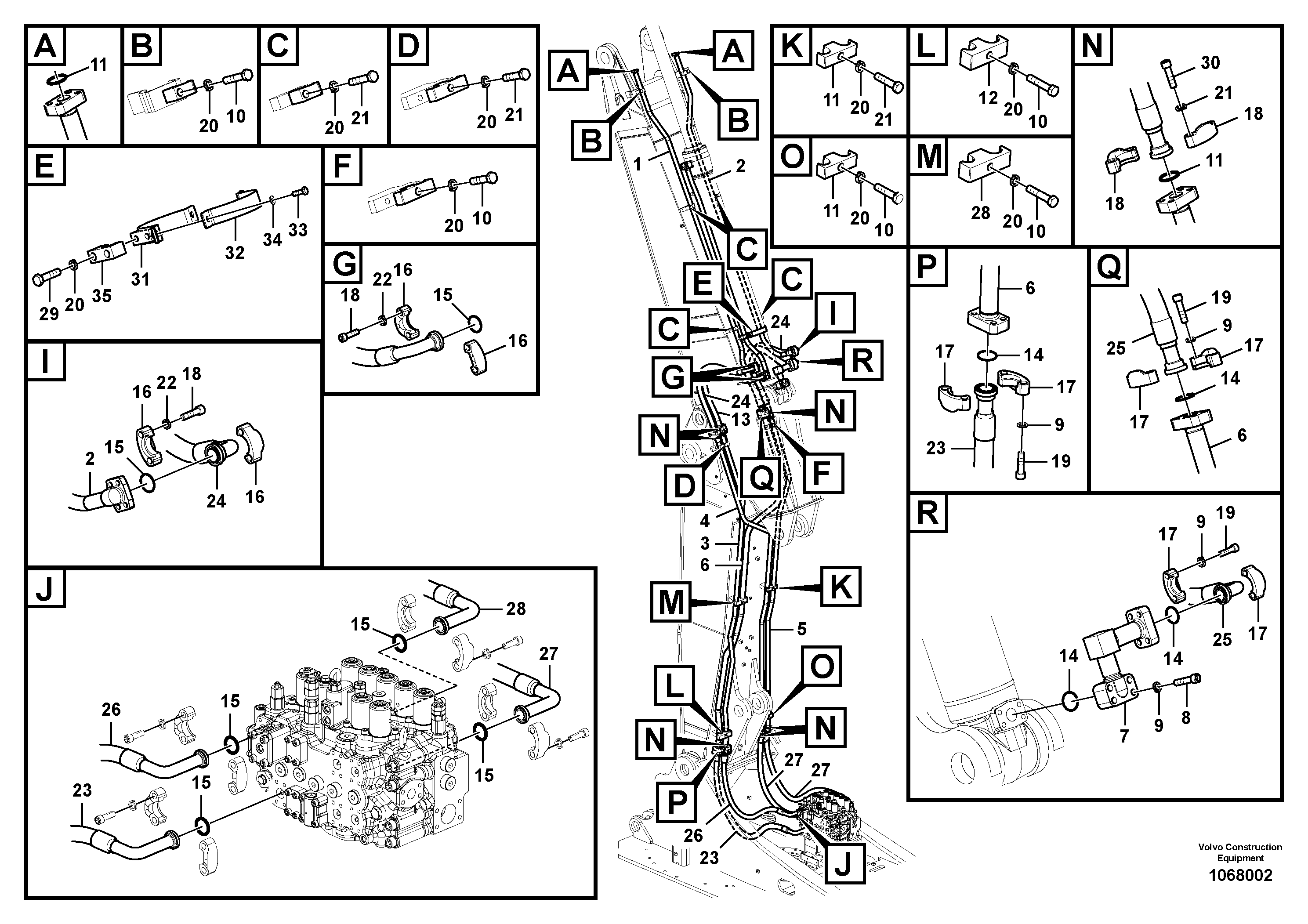 Pipe RM/VOE14678148 VOLVO