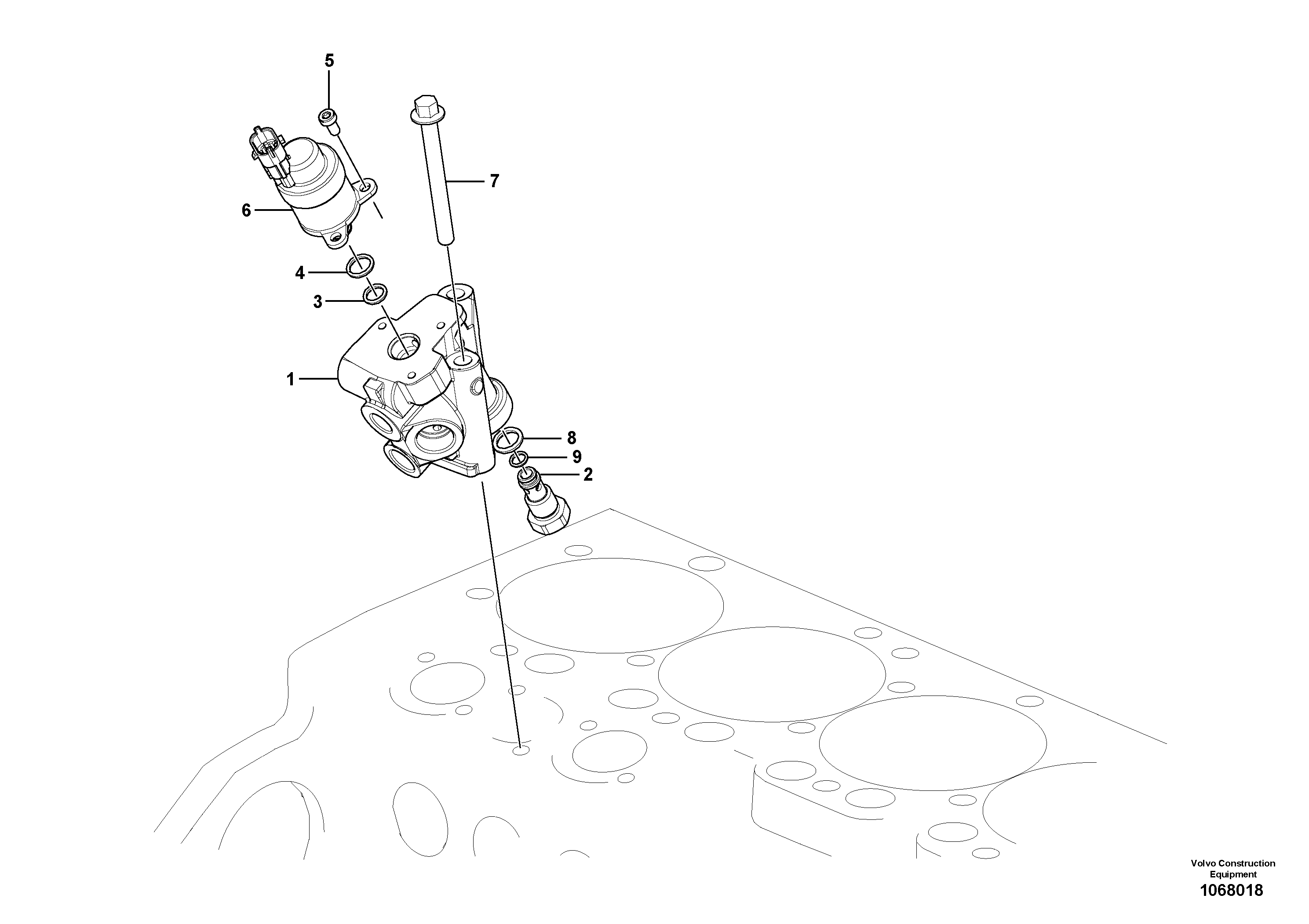 Clutch Pedal VOE21714265 VOLVO