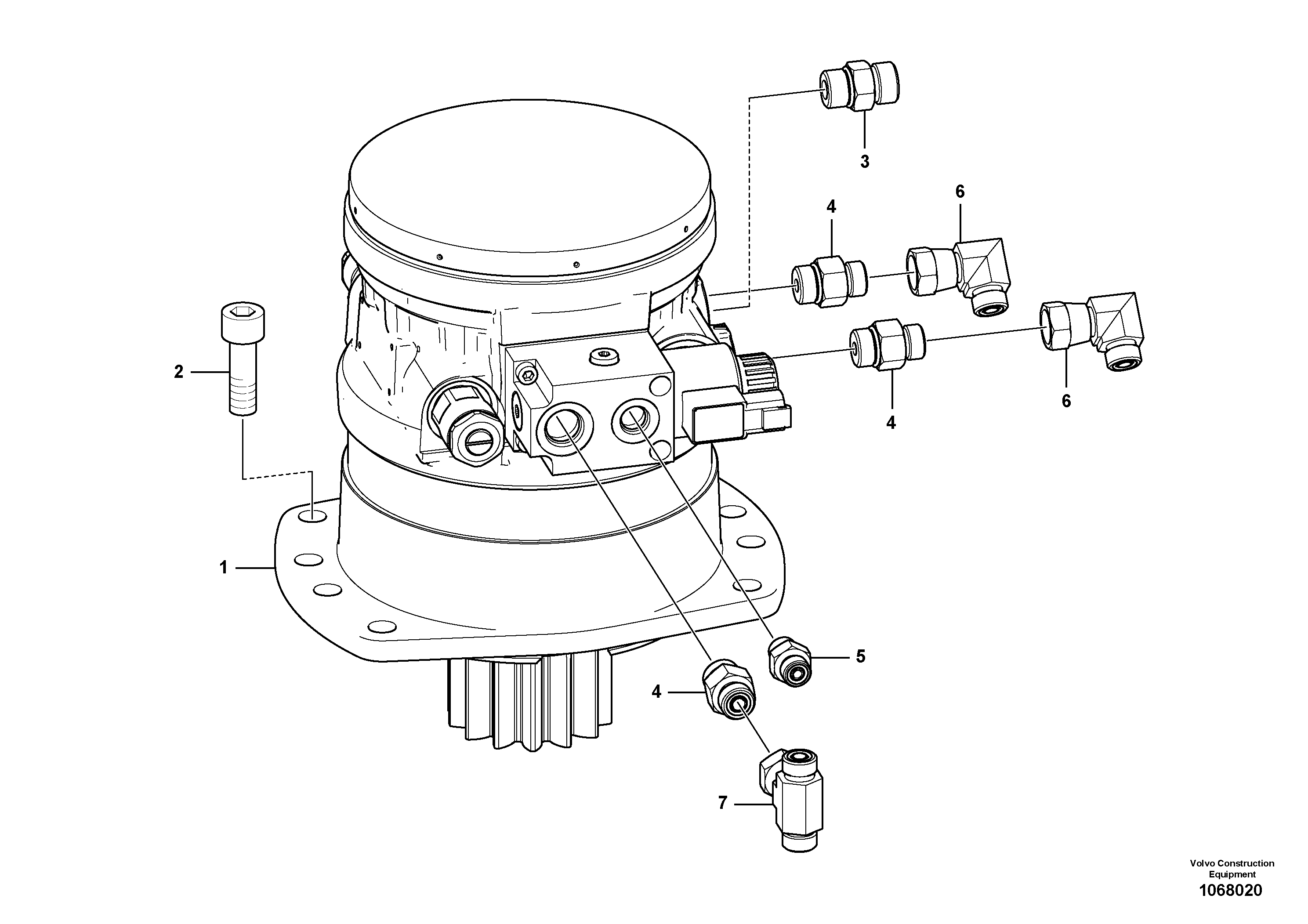 Damping material set VOE15645127 VOLVO