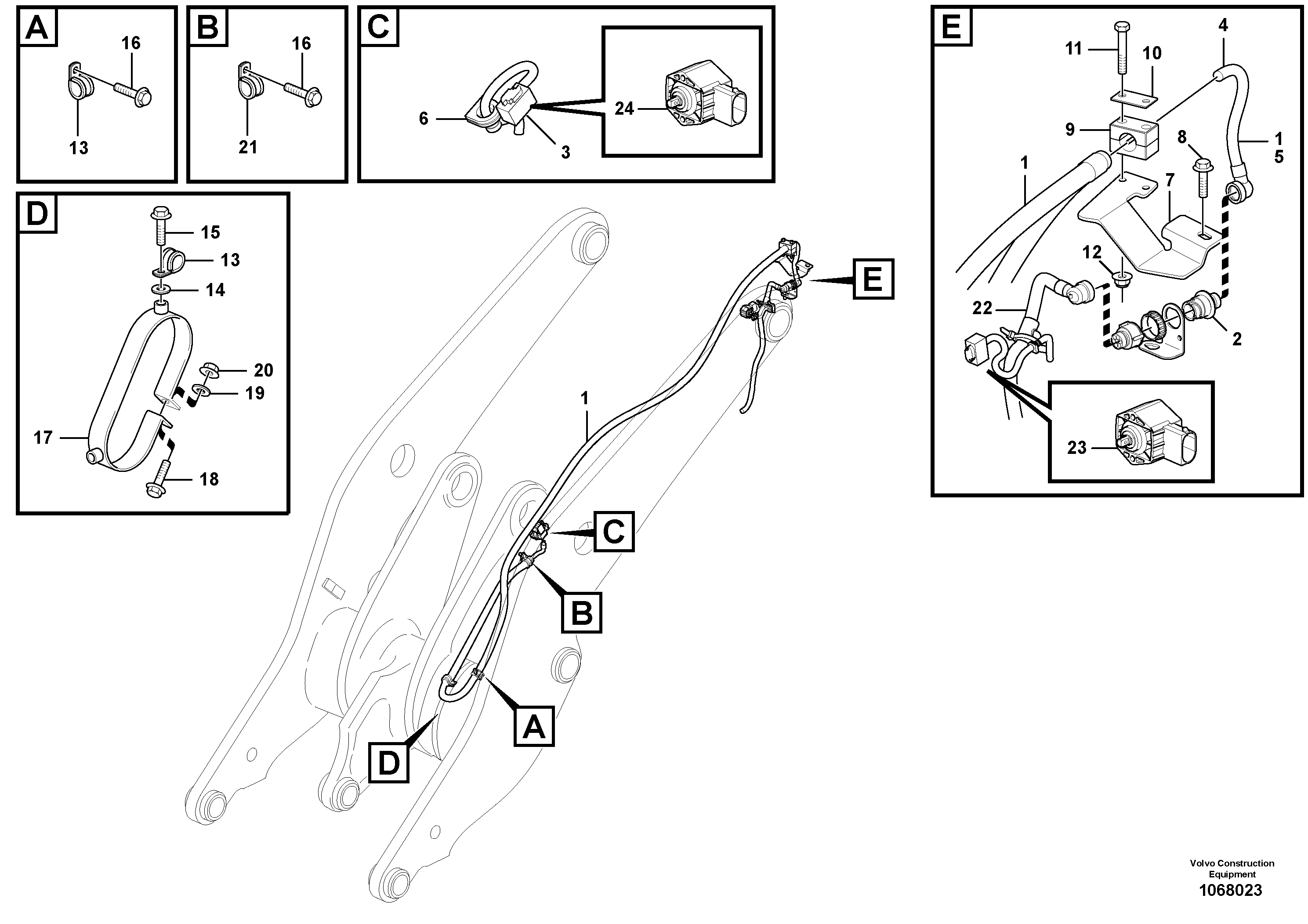 Bracket VOE16814637 VOLVO