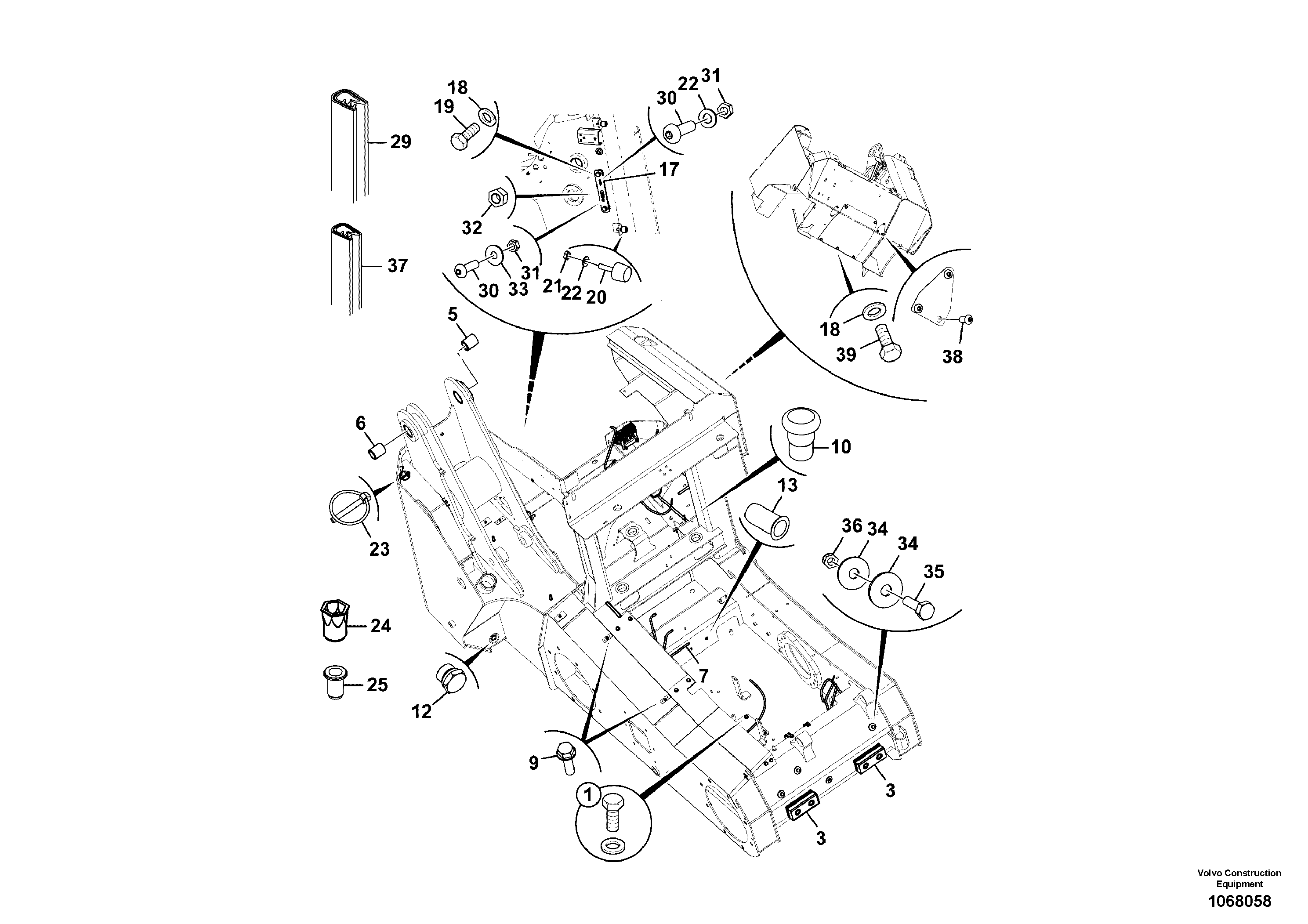 Rec.housing VOE17287433 VOLVO