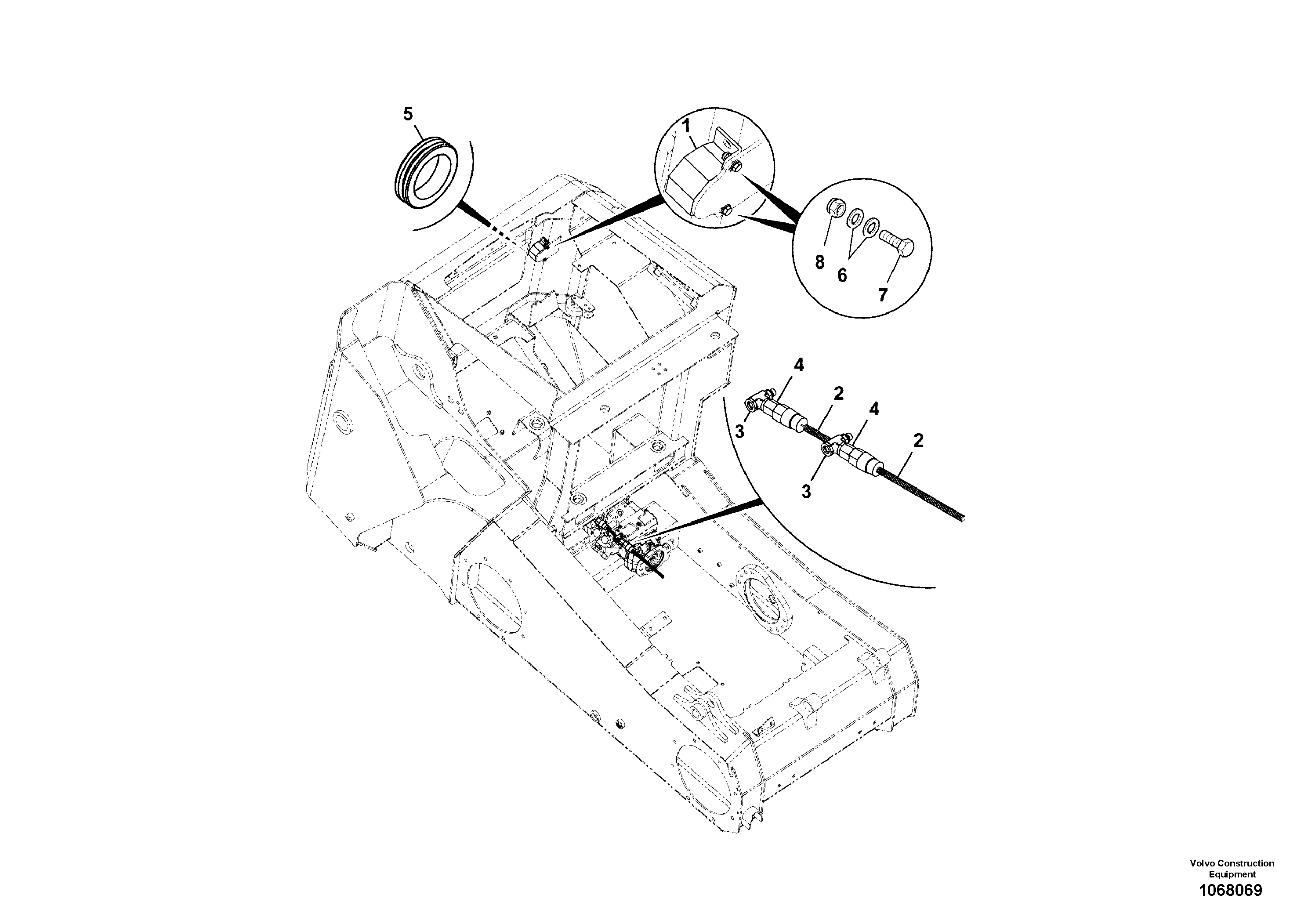 Extension Cord VOE16213253 VOLVO
