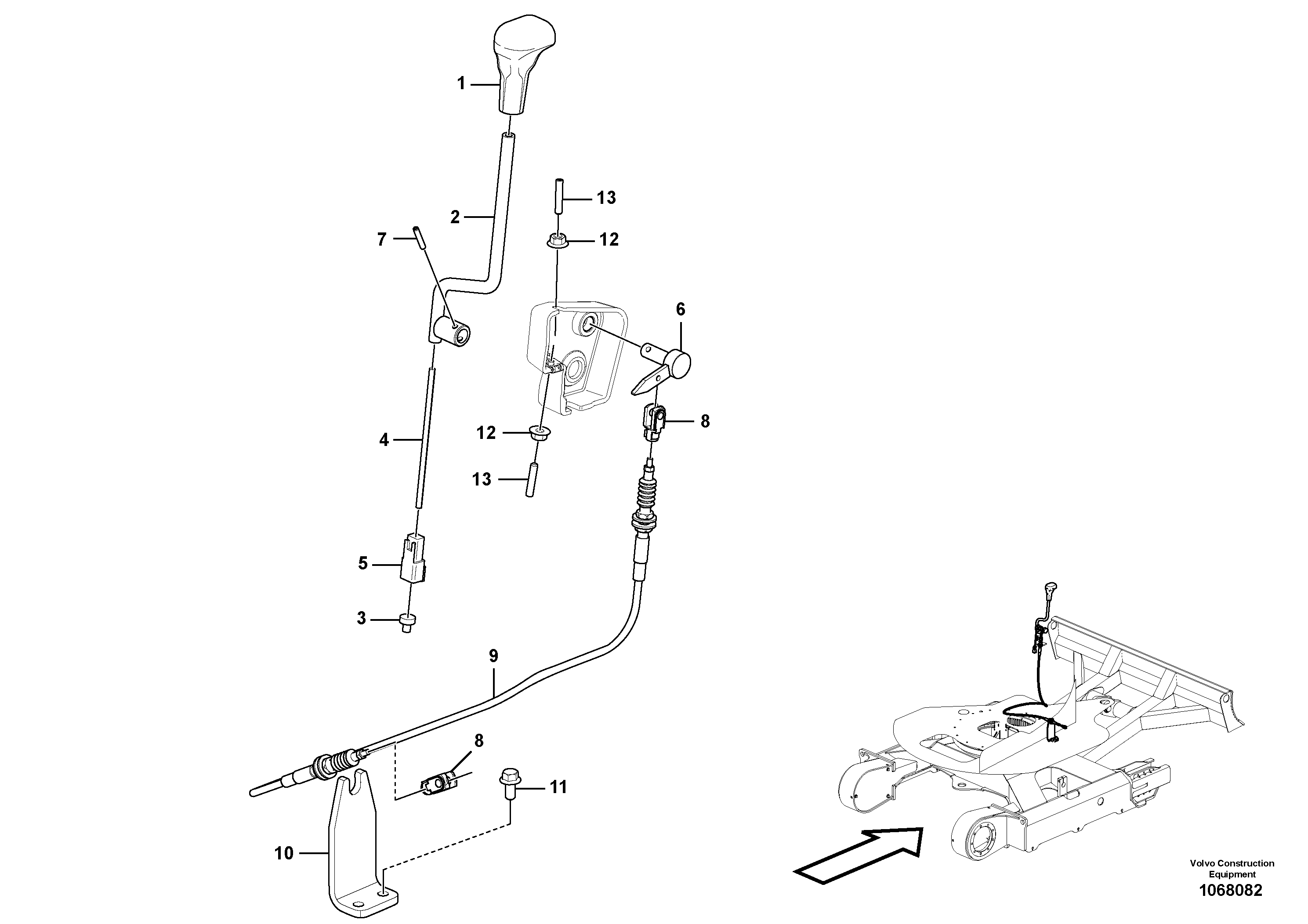 Hydraulic valve VOE15702881 VOLVO