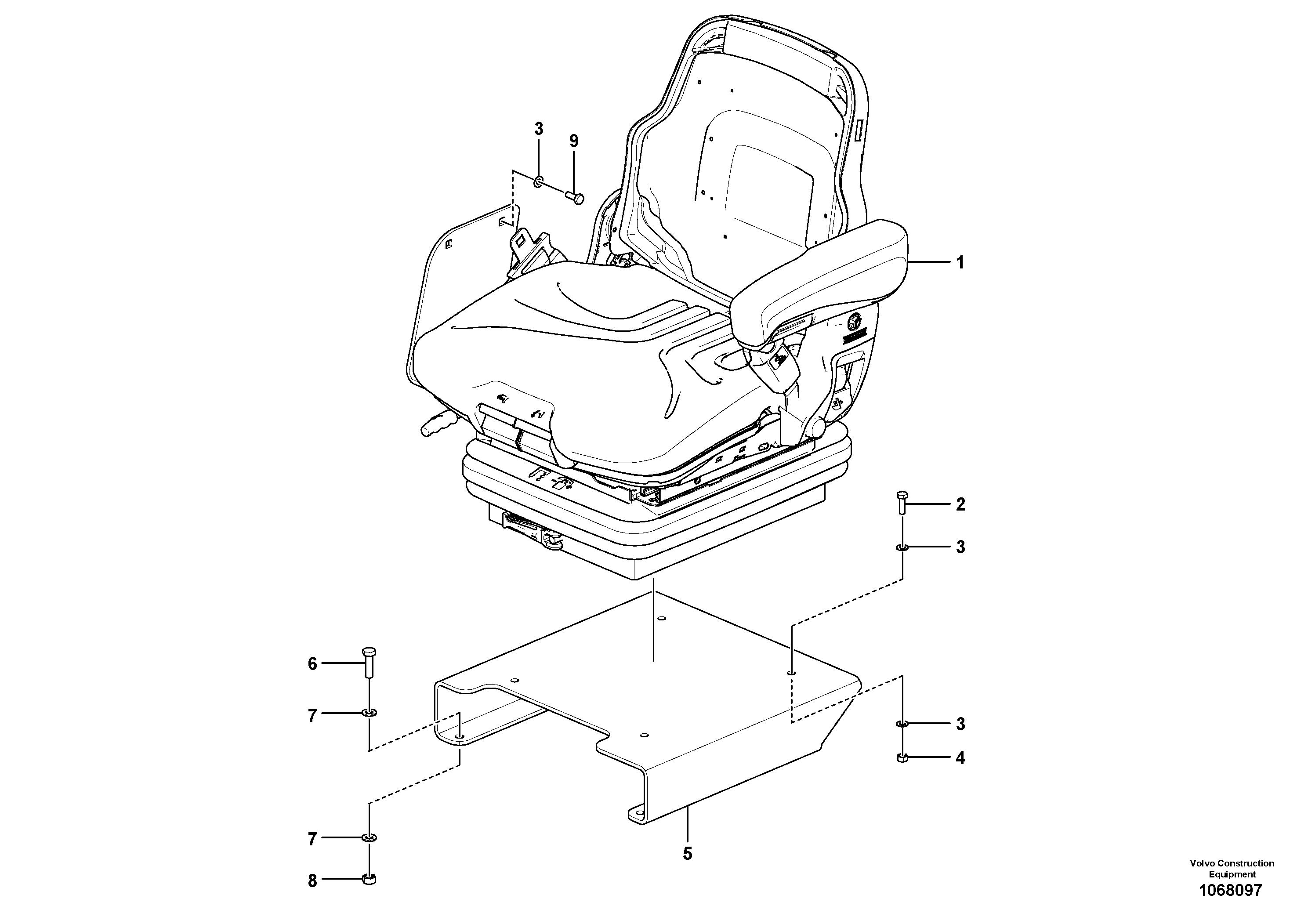 Handling dipper VOE12790440 VOLVO