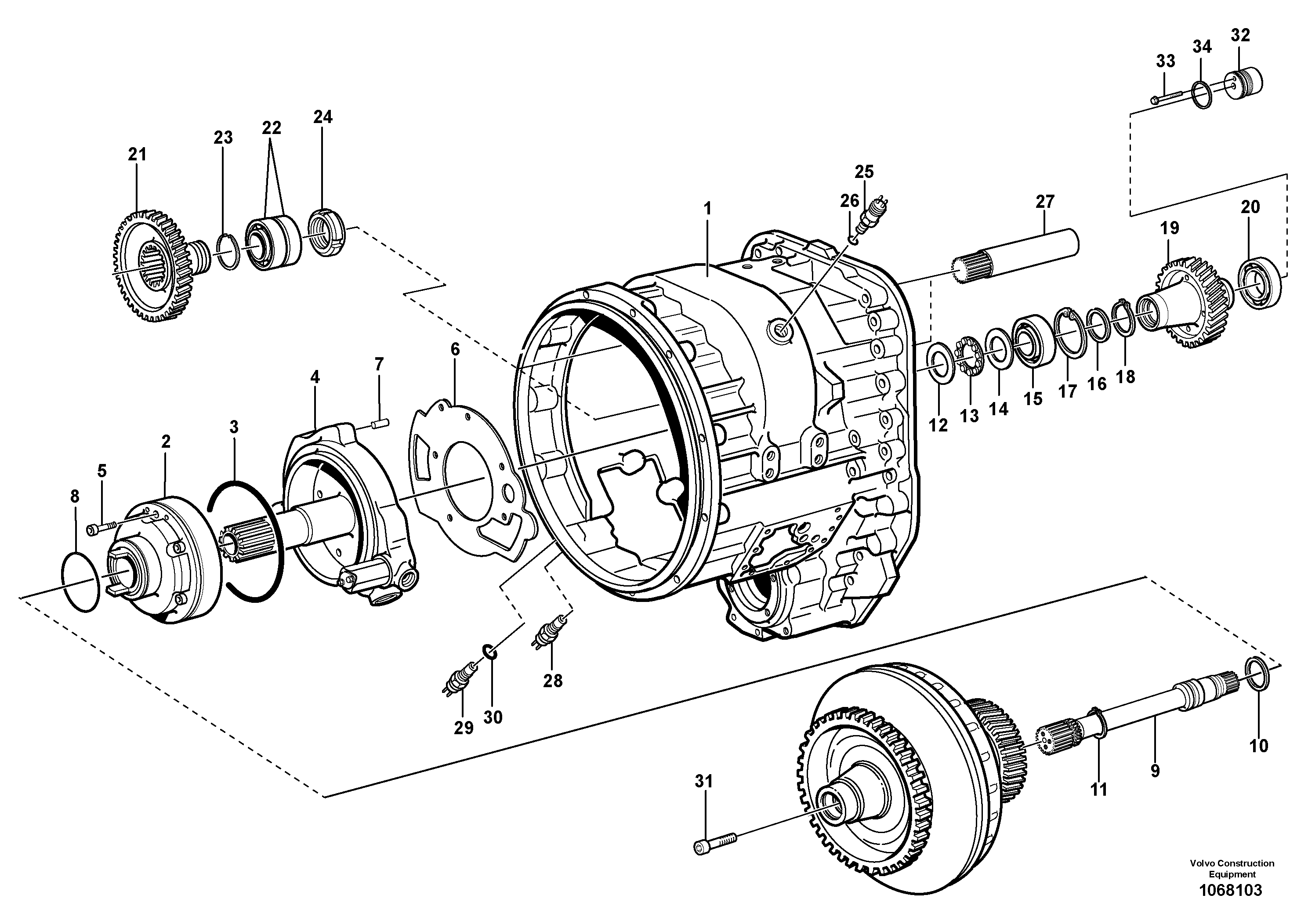 Charging Weight VOE15101560 VOLVO
