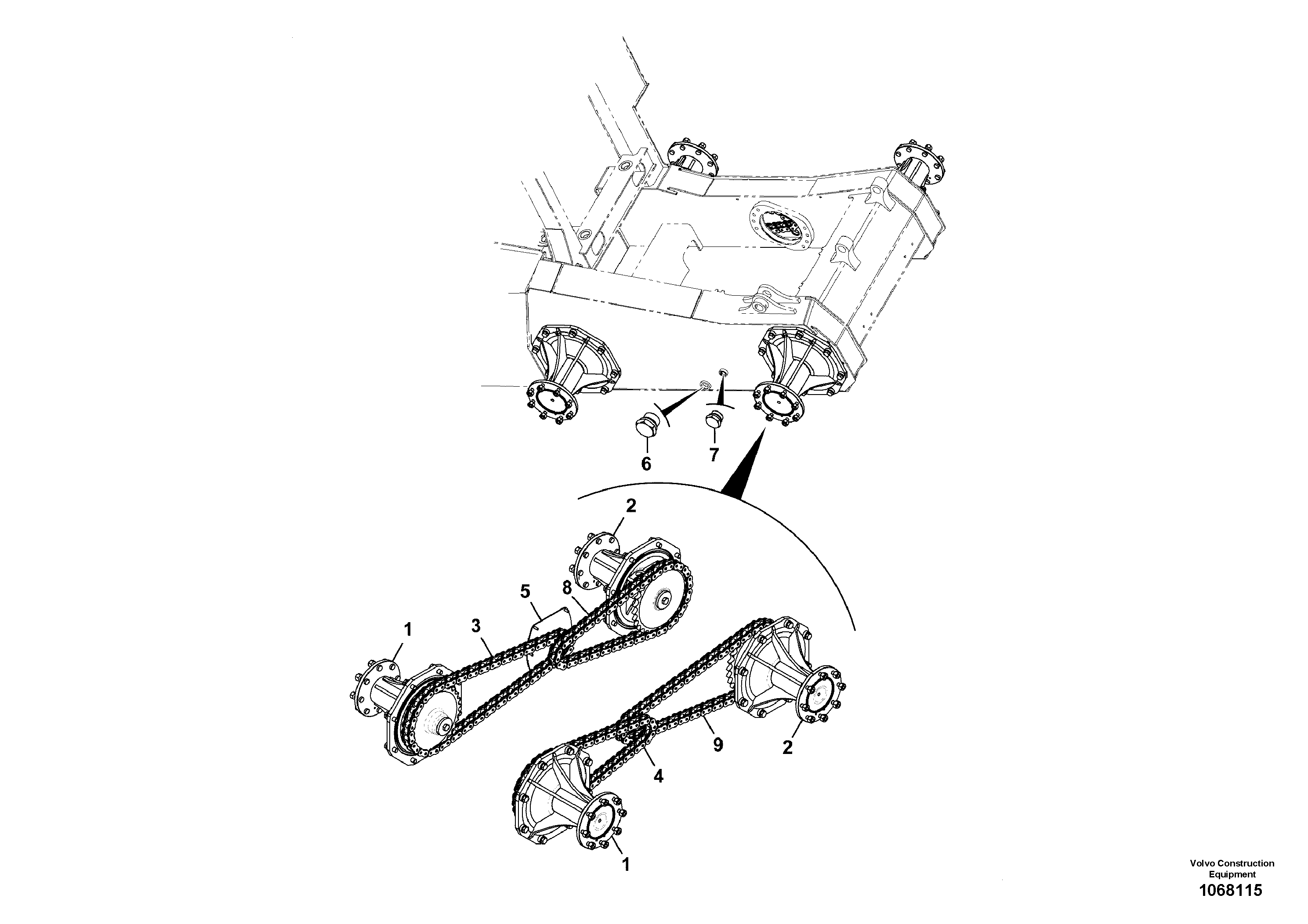 Pilot oil unit VOE17284611 VOLVO
