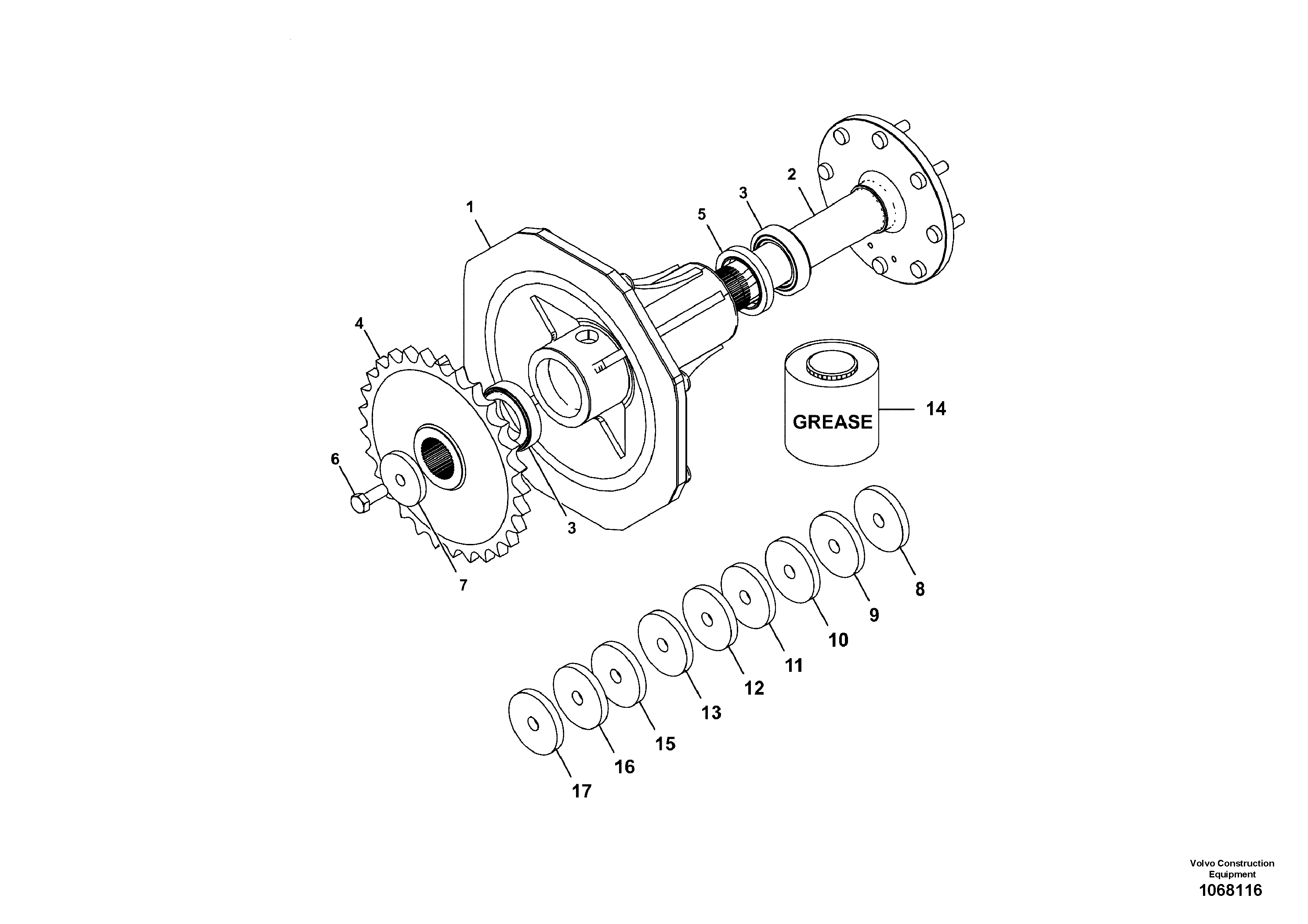 Hook VOE16213509 VOLVO
