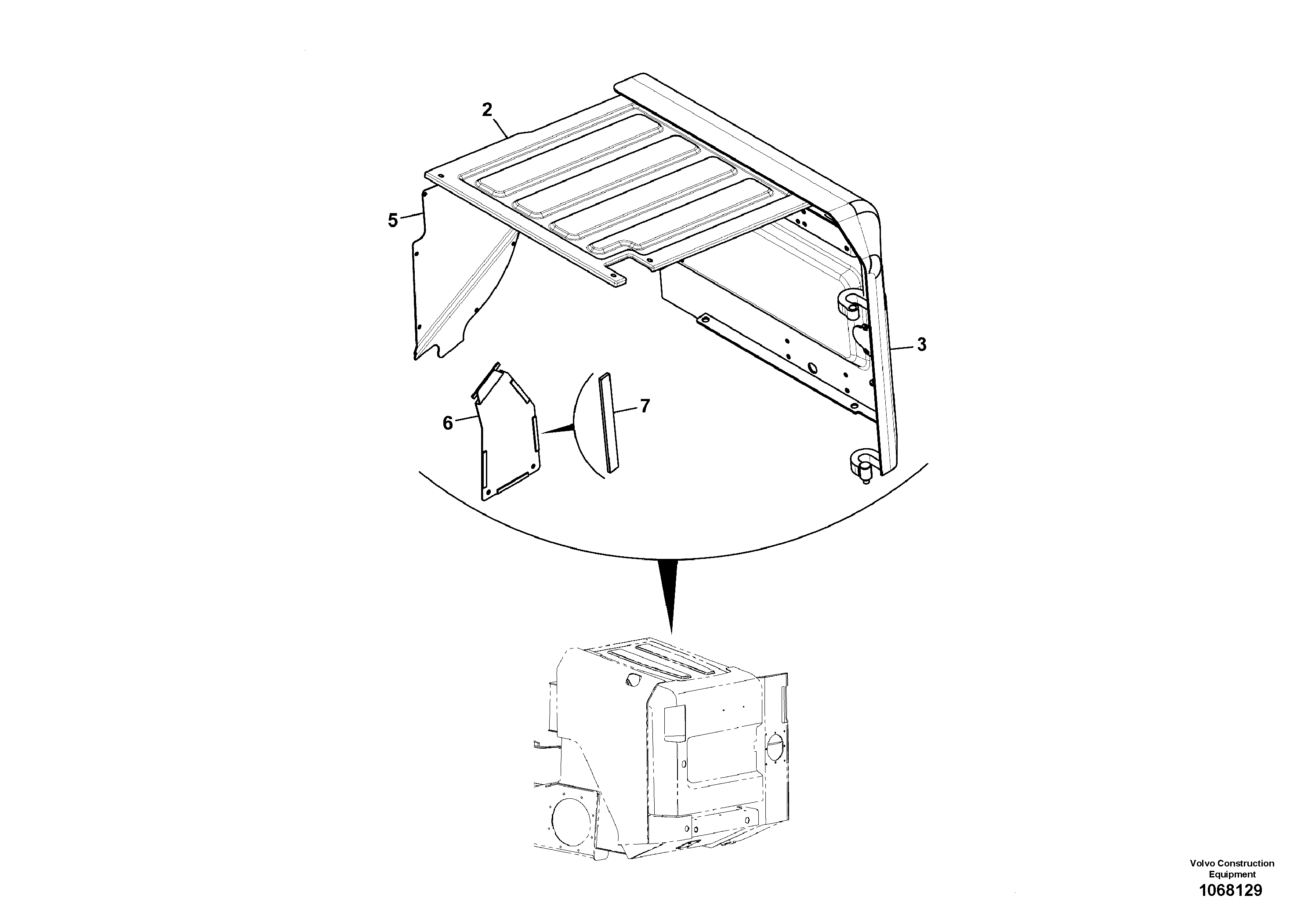 Rec.housing VOE17284487 VOLVO