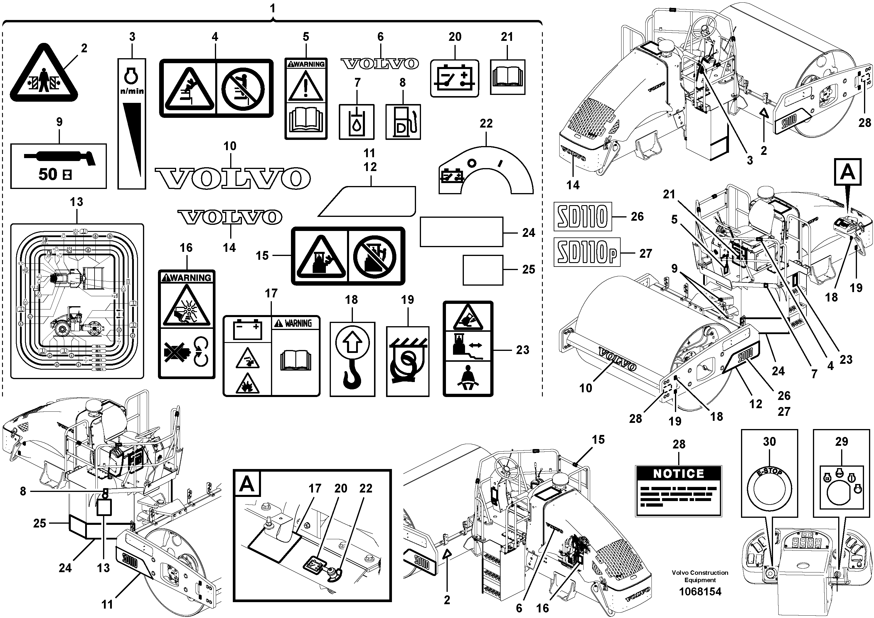 Cylinder Block VOE12781389 VOLVO