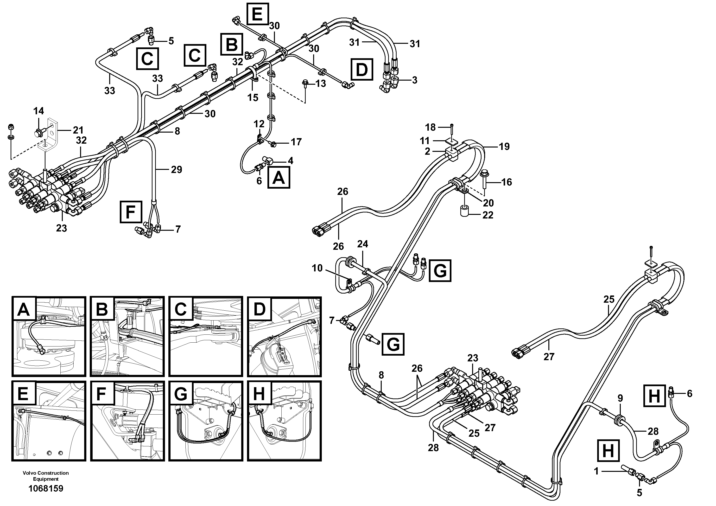 Seat frame VOE15158984 VOLVO