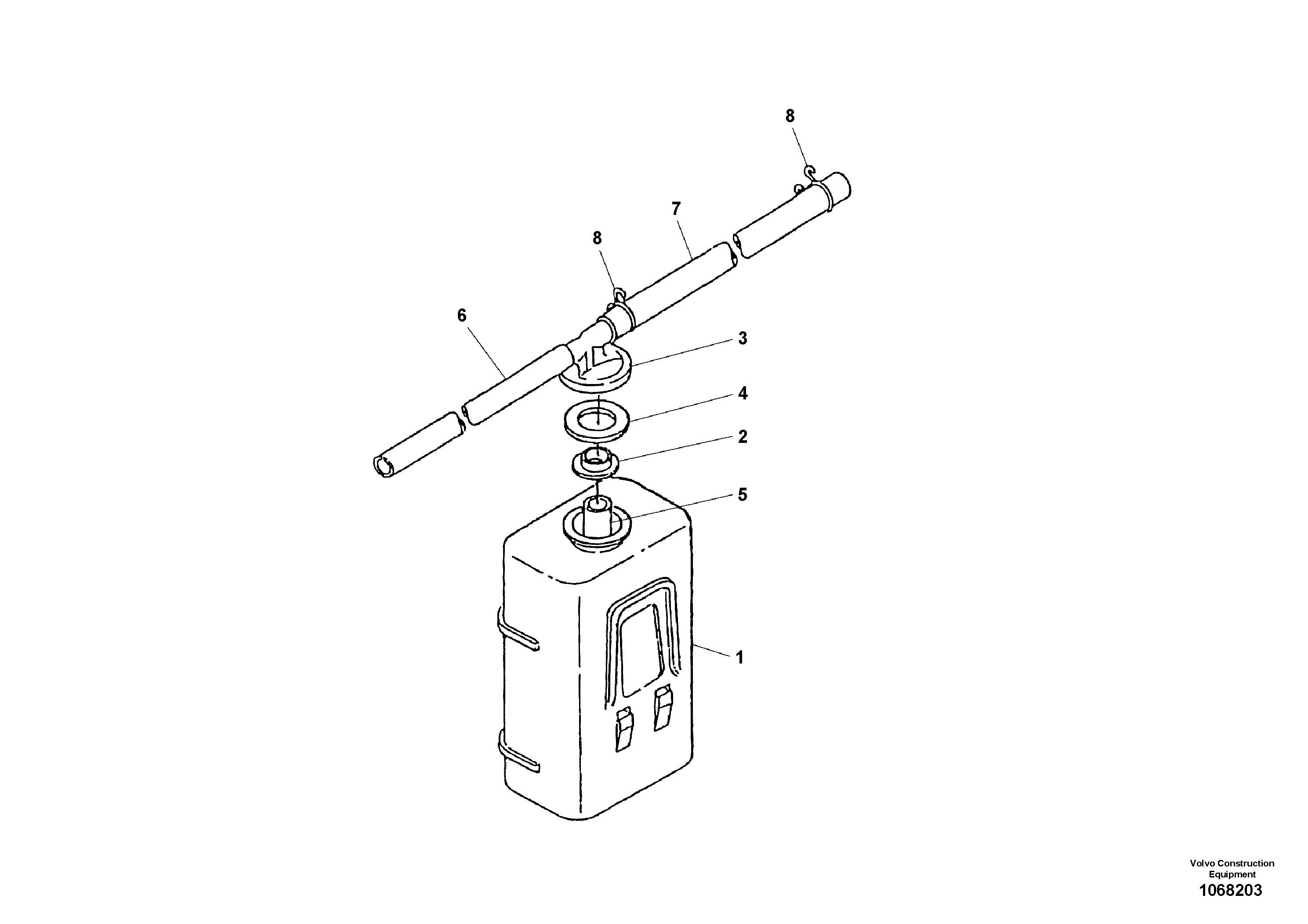 Microswitch VOE16680625 VOLVO
