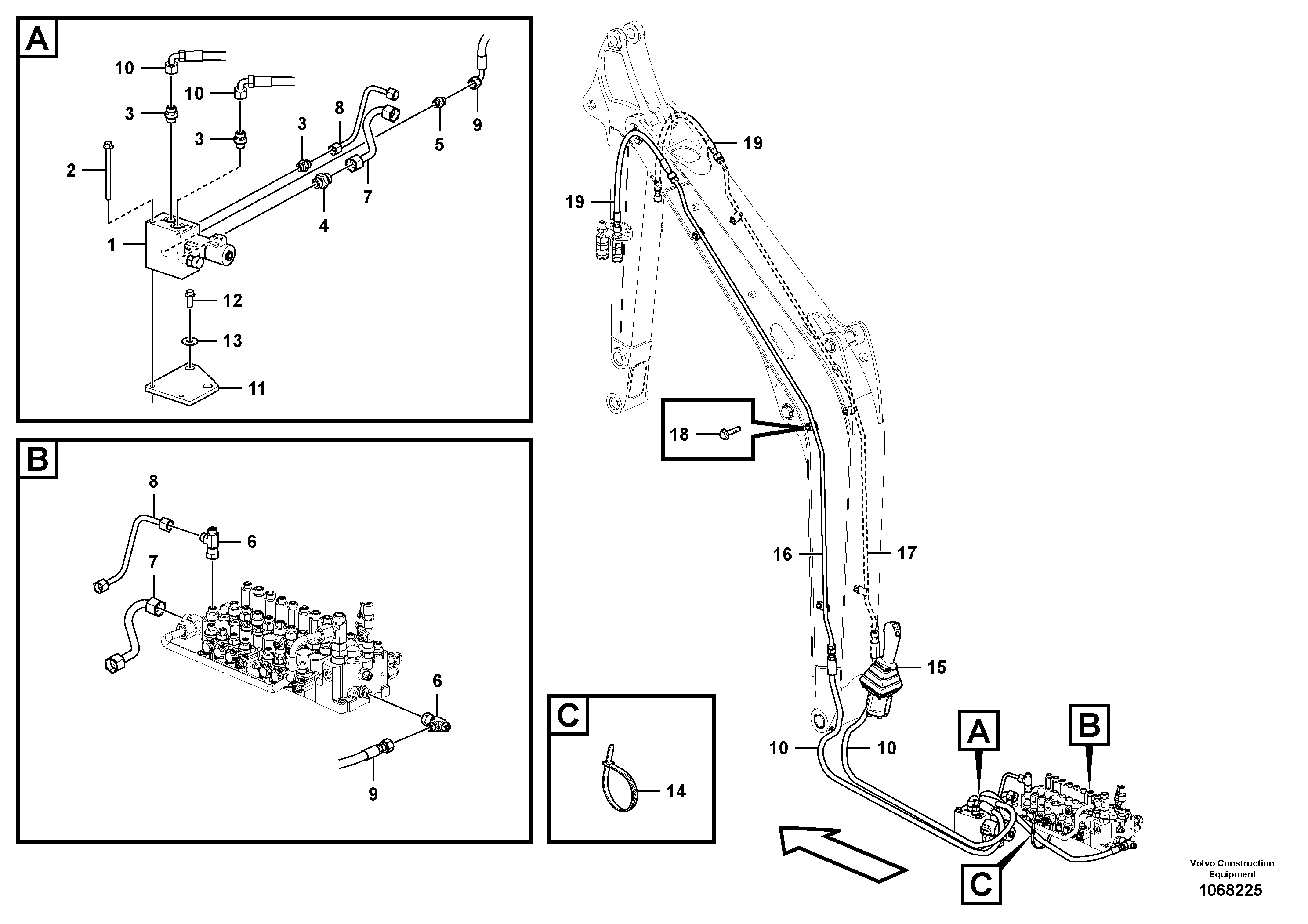 Fuel miser valve VOE15668249 VOLVO