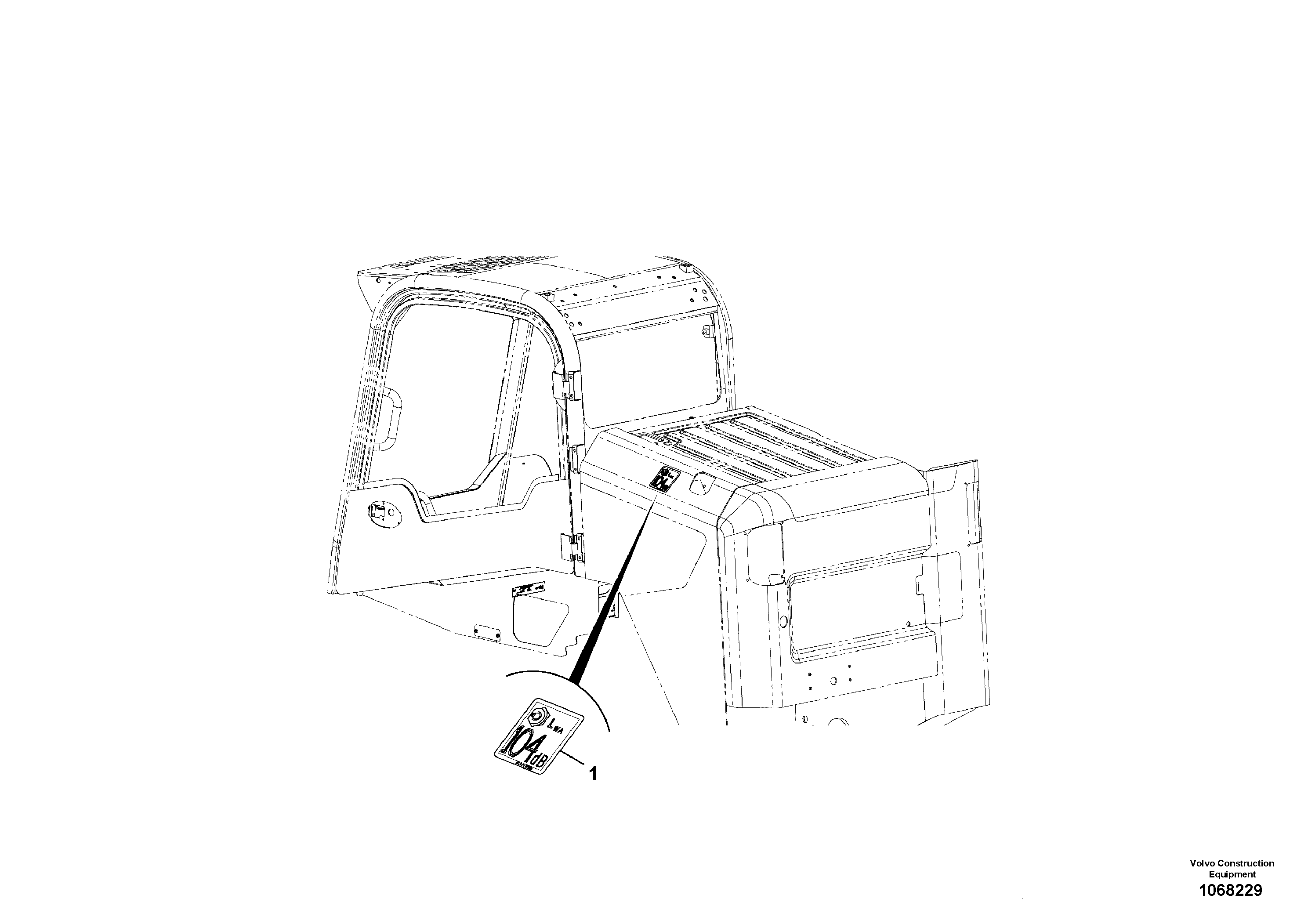 Fan Motor VOE17210246 VOLVO