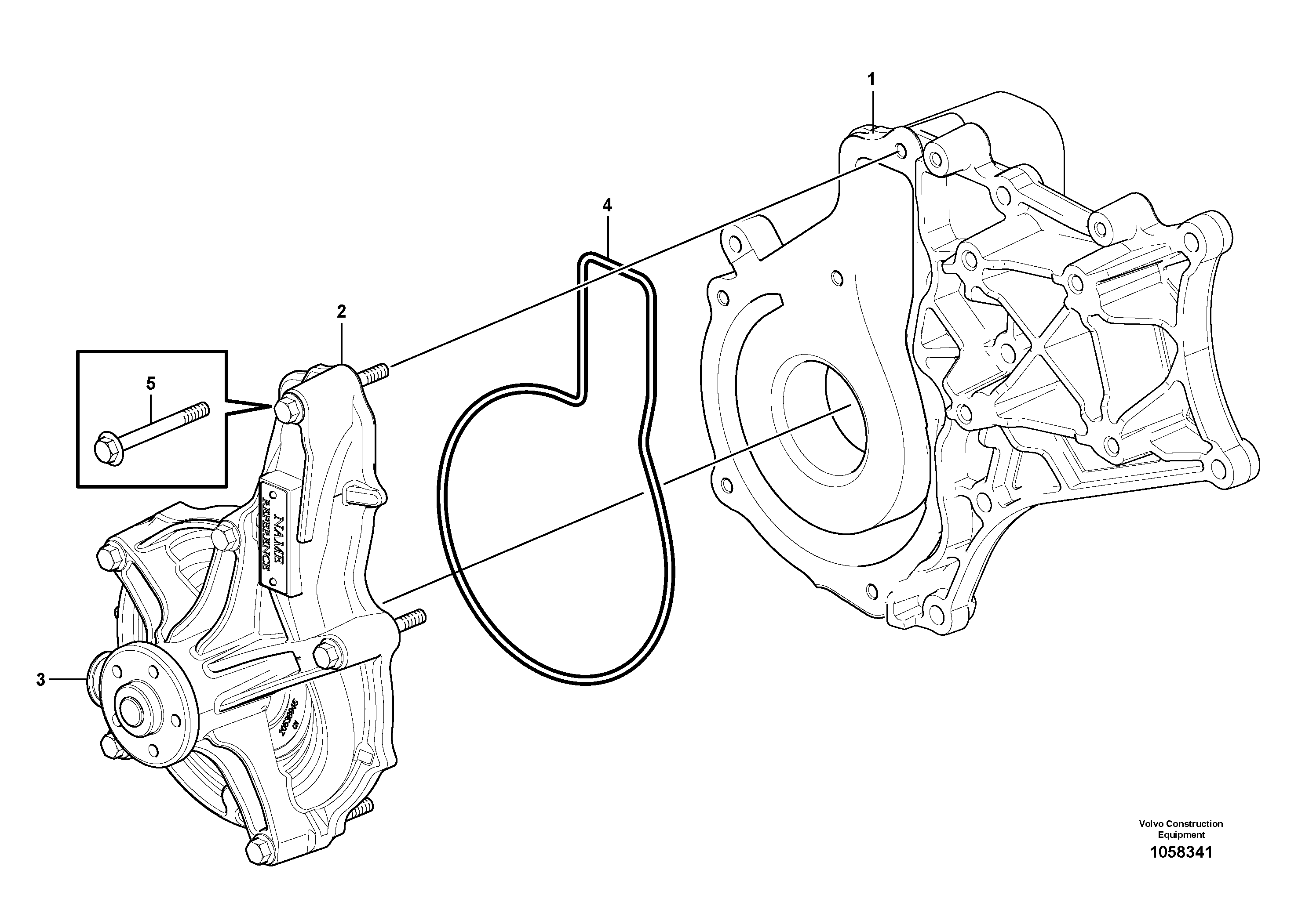 Spr Tensioner VOE22195476 VOLVO