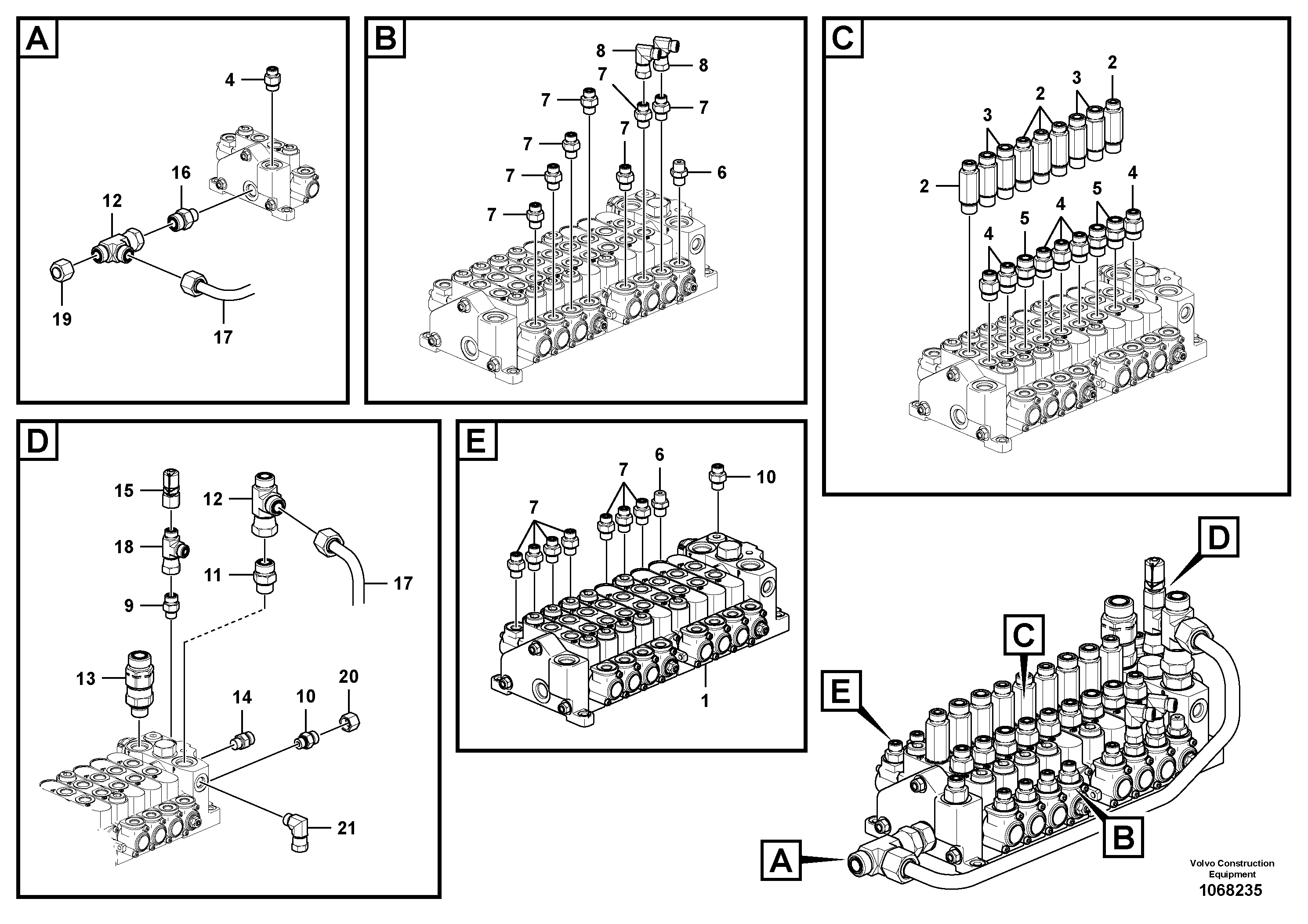 Nipple VOE15701865 VOLVO