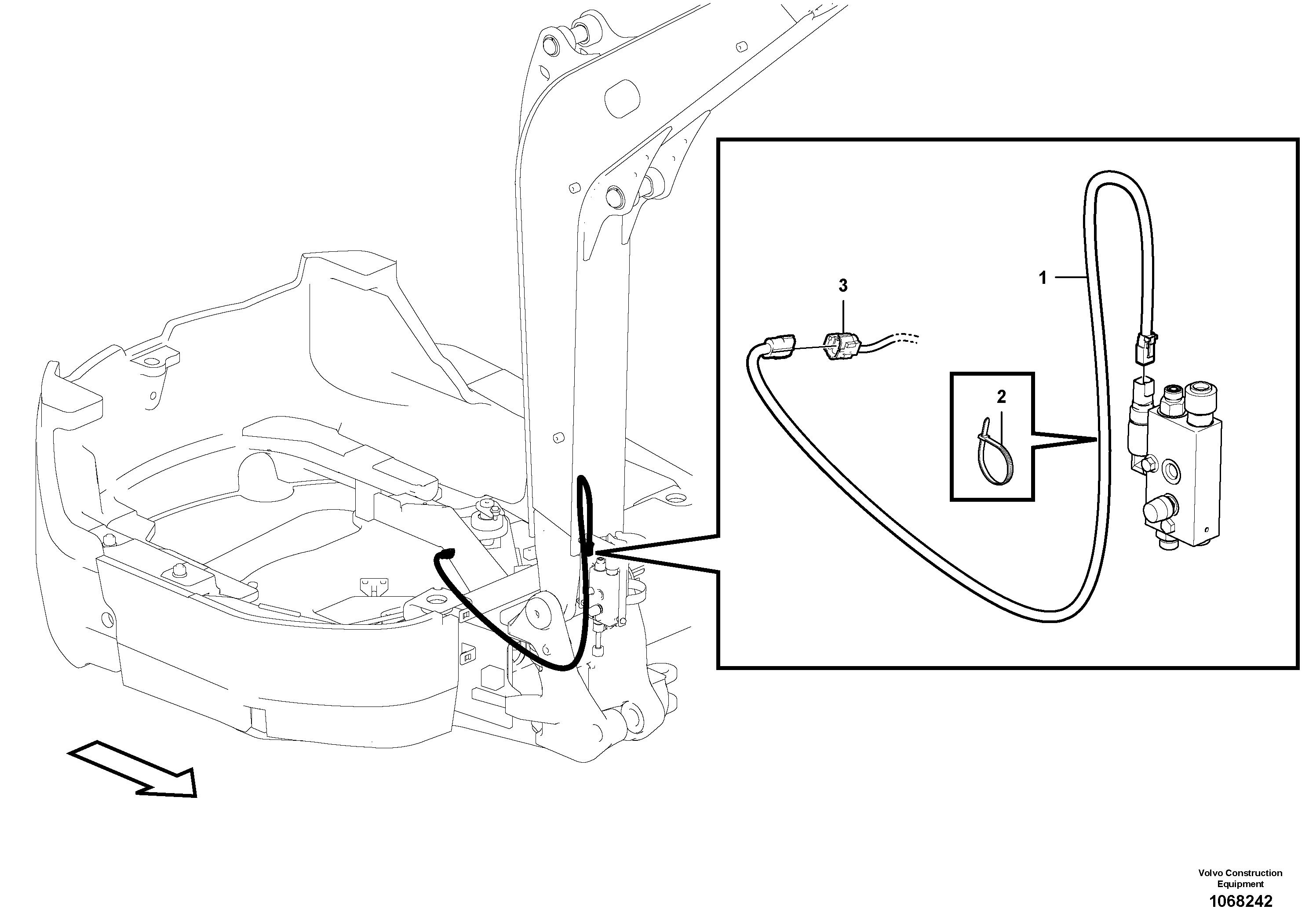 Support Leg VOE15664599 VOLVO