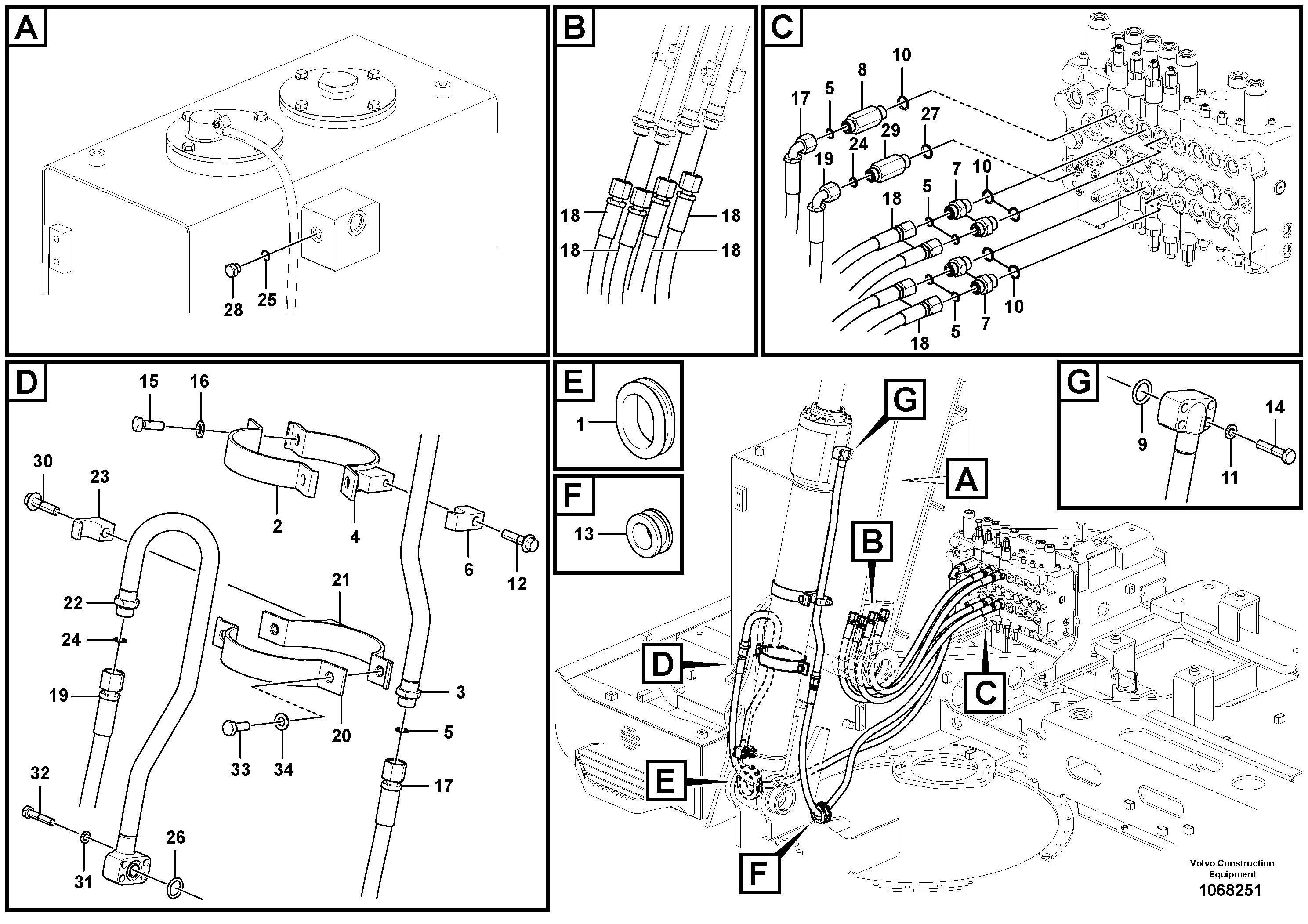 Timing gear casing VOE14707523 VOLVO