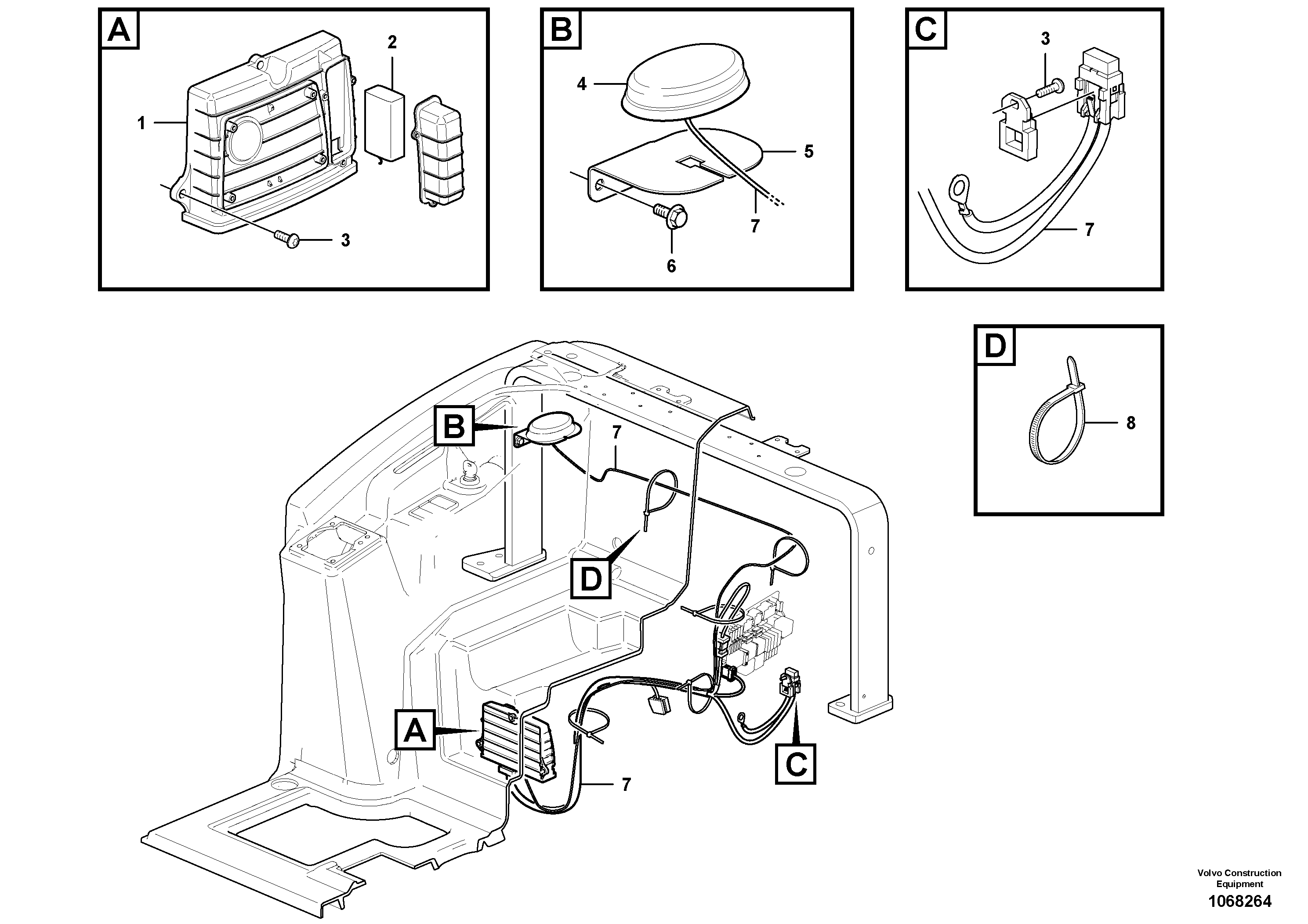 Air Vent Pipe VOE17413636 VOLVO