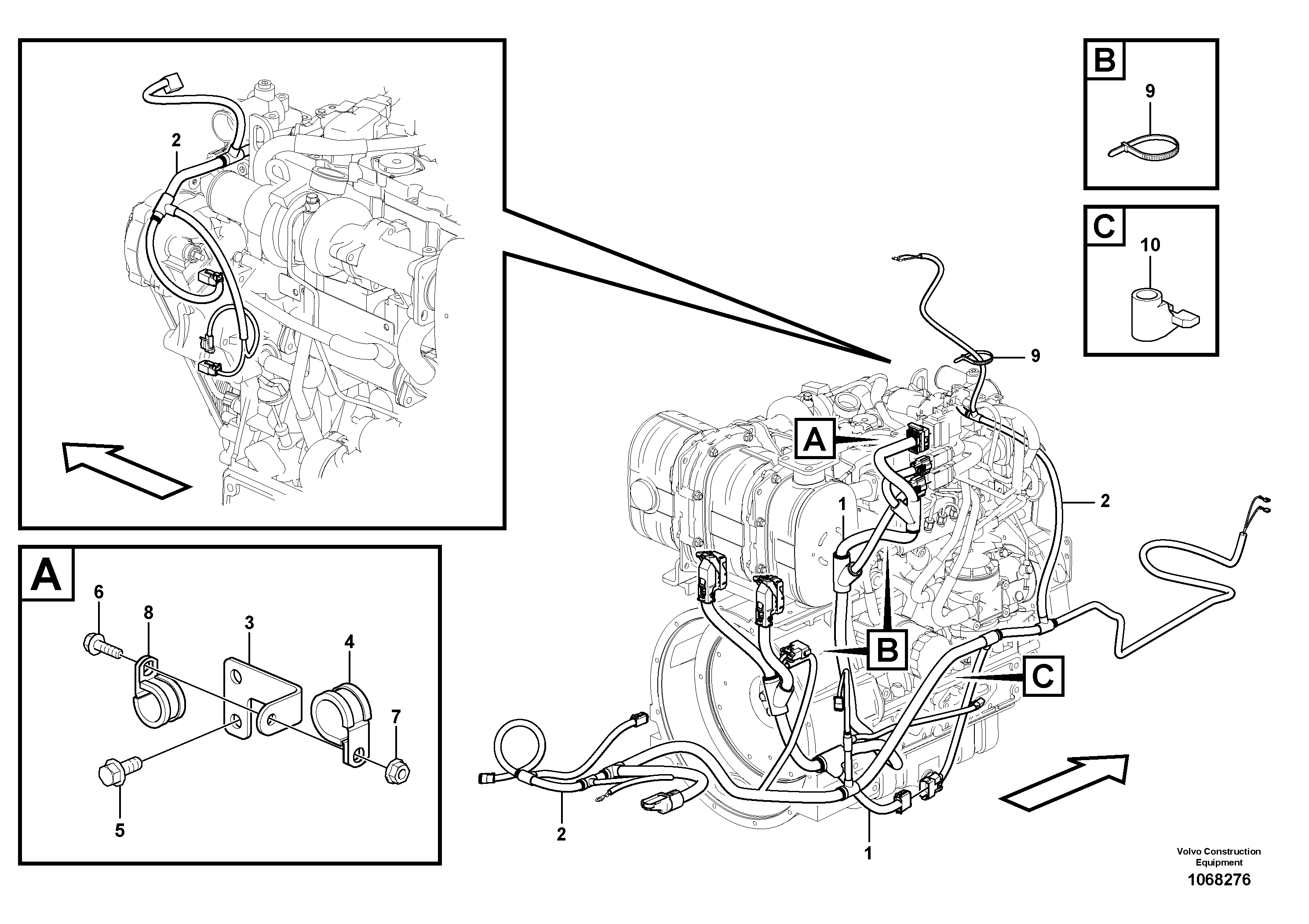Support Leg VOE16675690 VOLVO