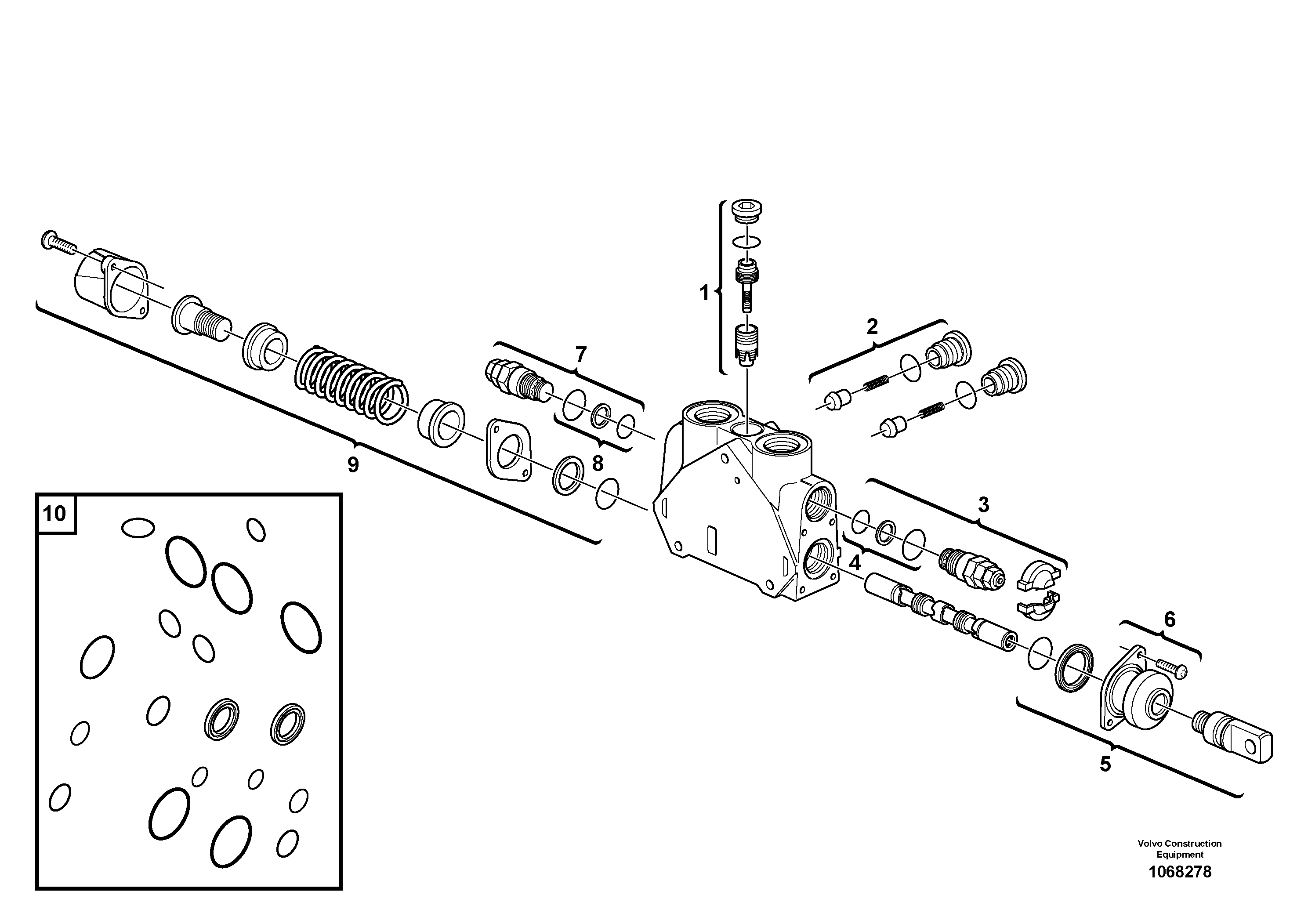 Fan switch VOE17228008 VOLVO