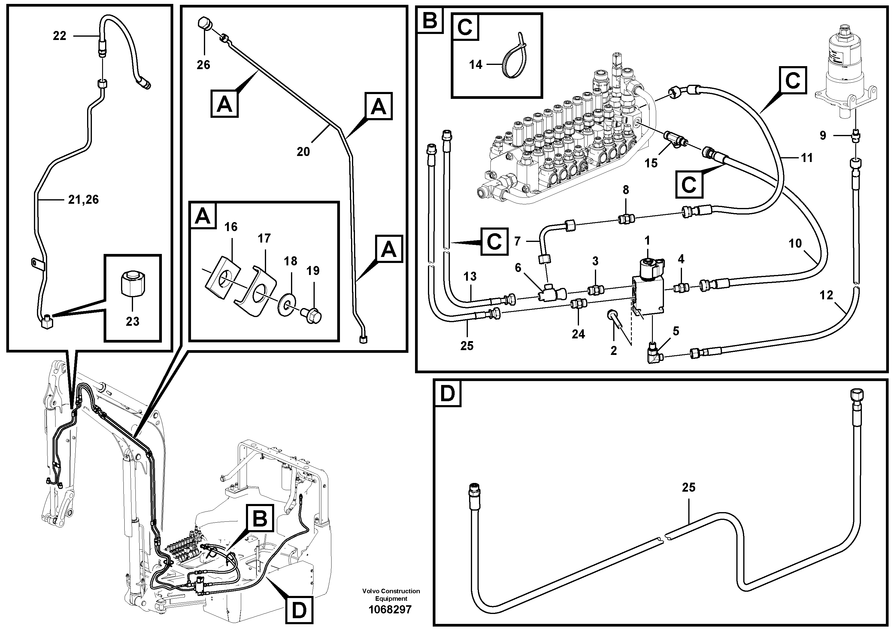 Fuel miser valve VOE15683034 VOLVO