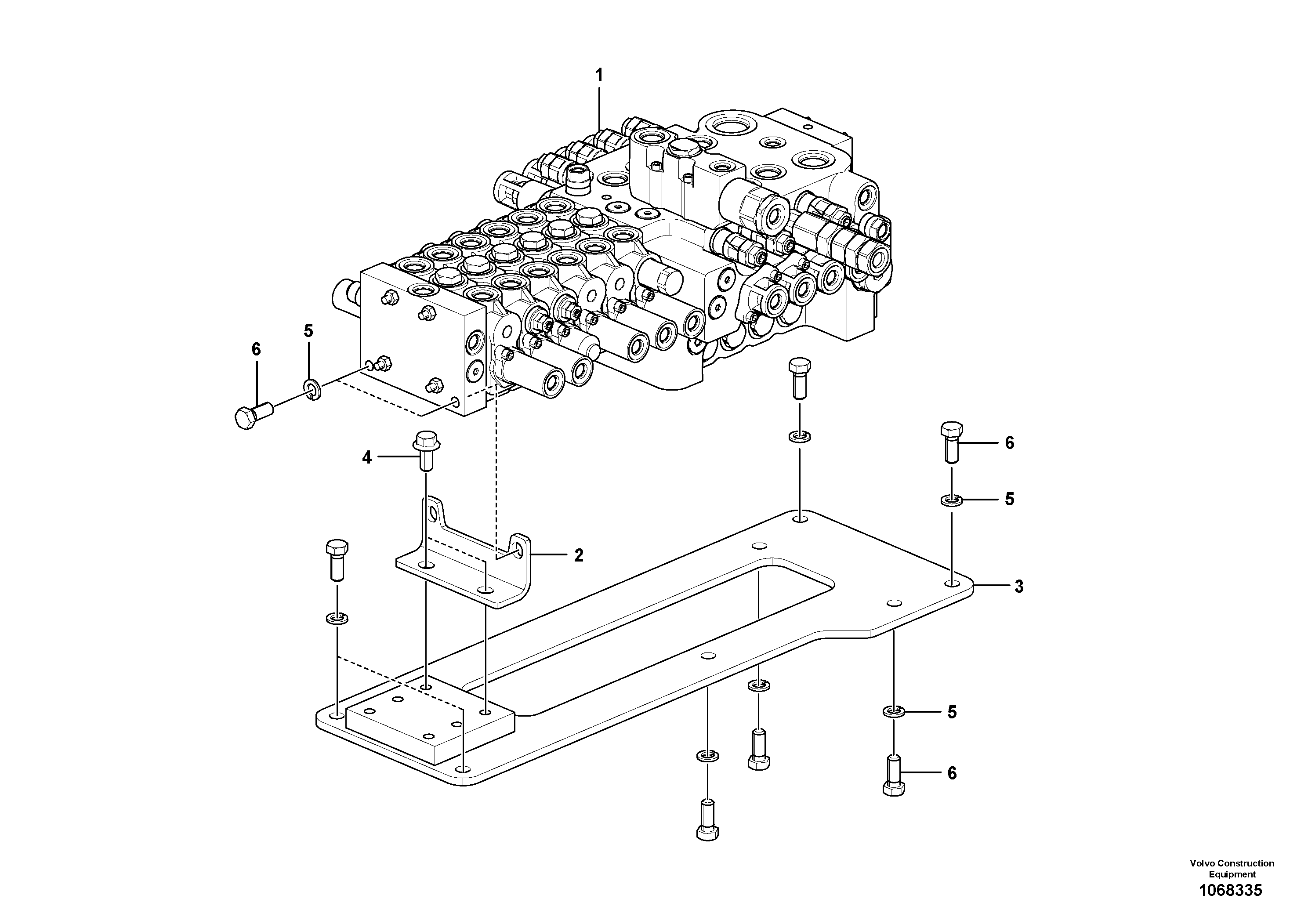 Shaft Guide RM/VOE14701916 VOLVO