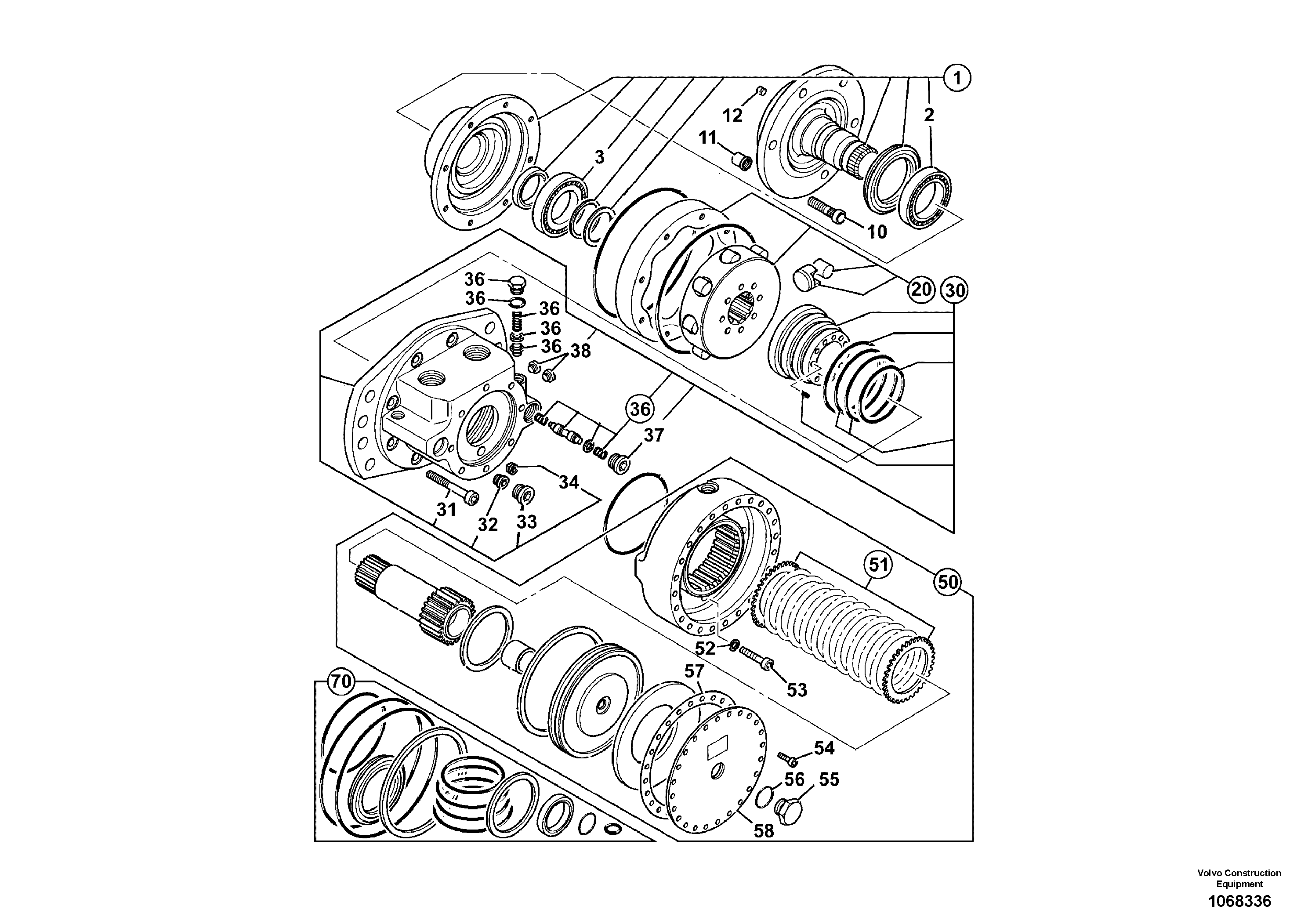 Stairs VOE17284595 VOLVO