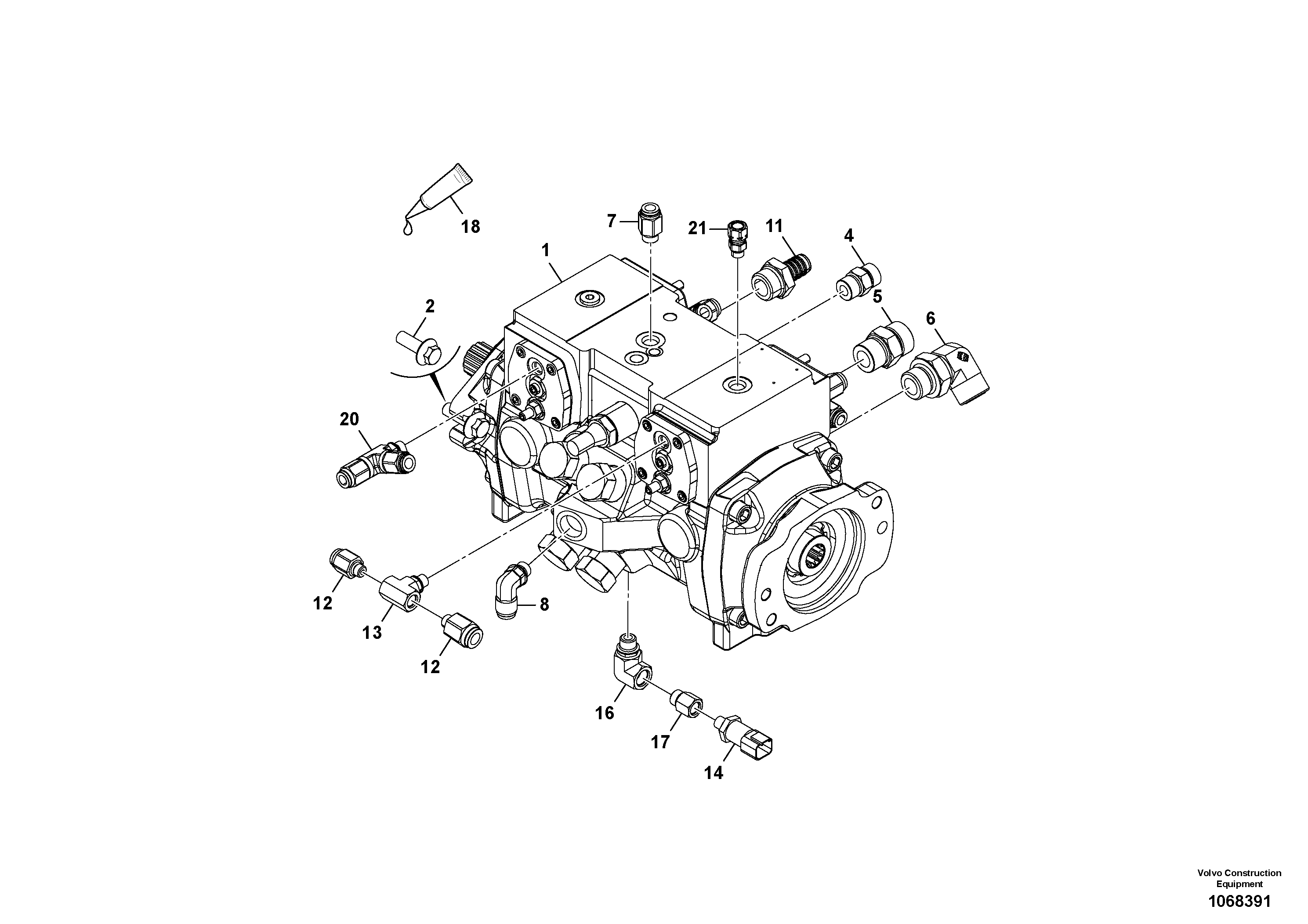 Adapter Kit VOE17445826 VOLVO