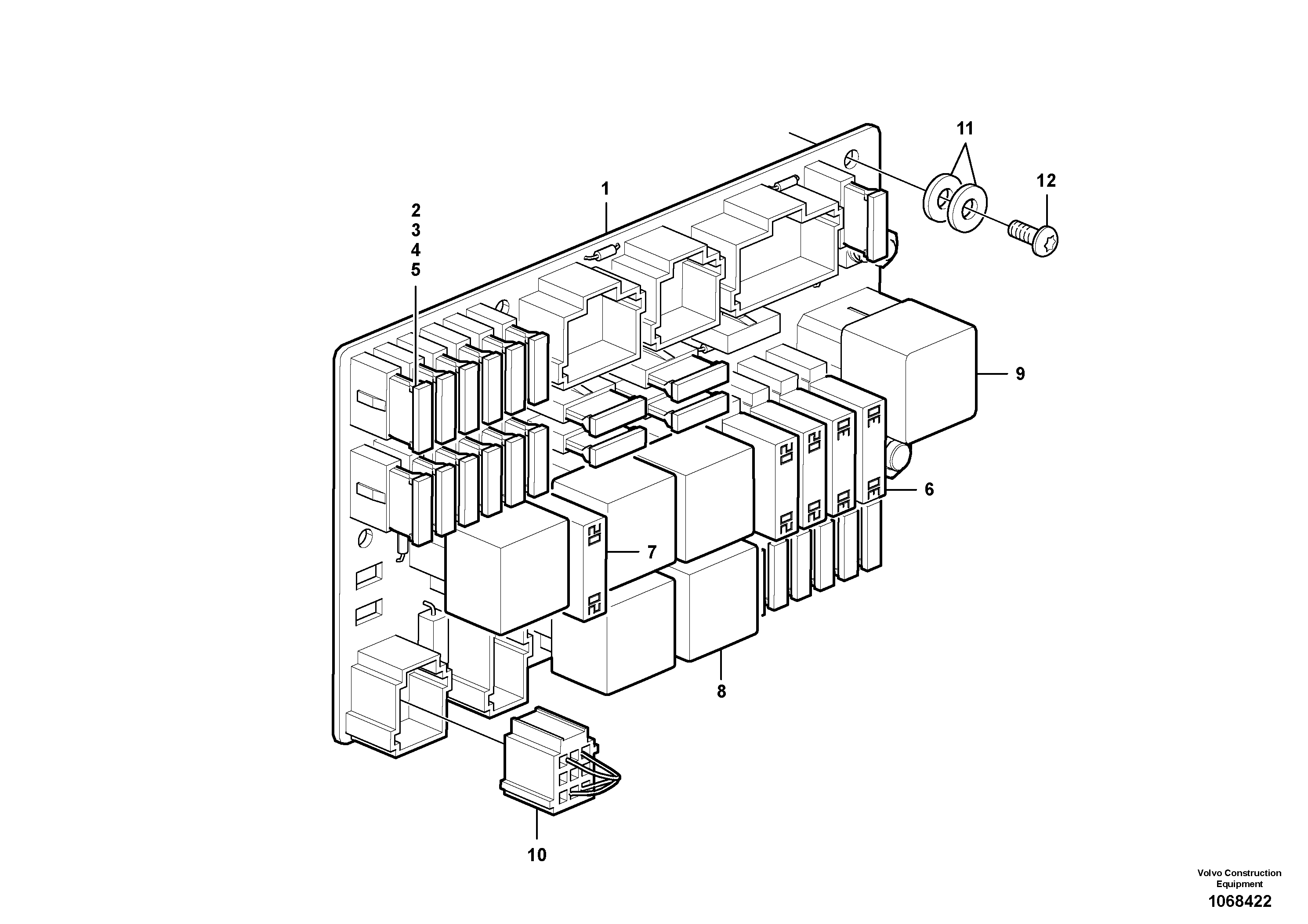 Expanding Screw VOE15664604 VOLVO