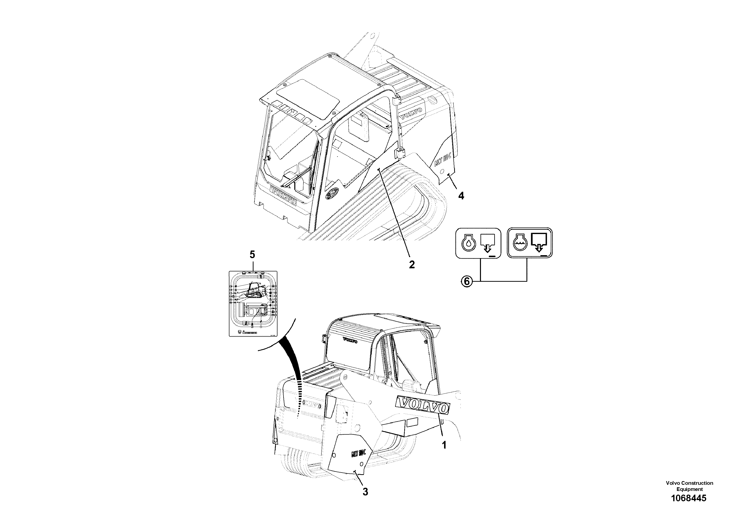 Cylinder Block VOE17210149 VOLVO