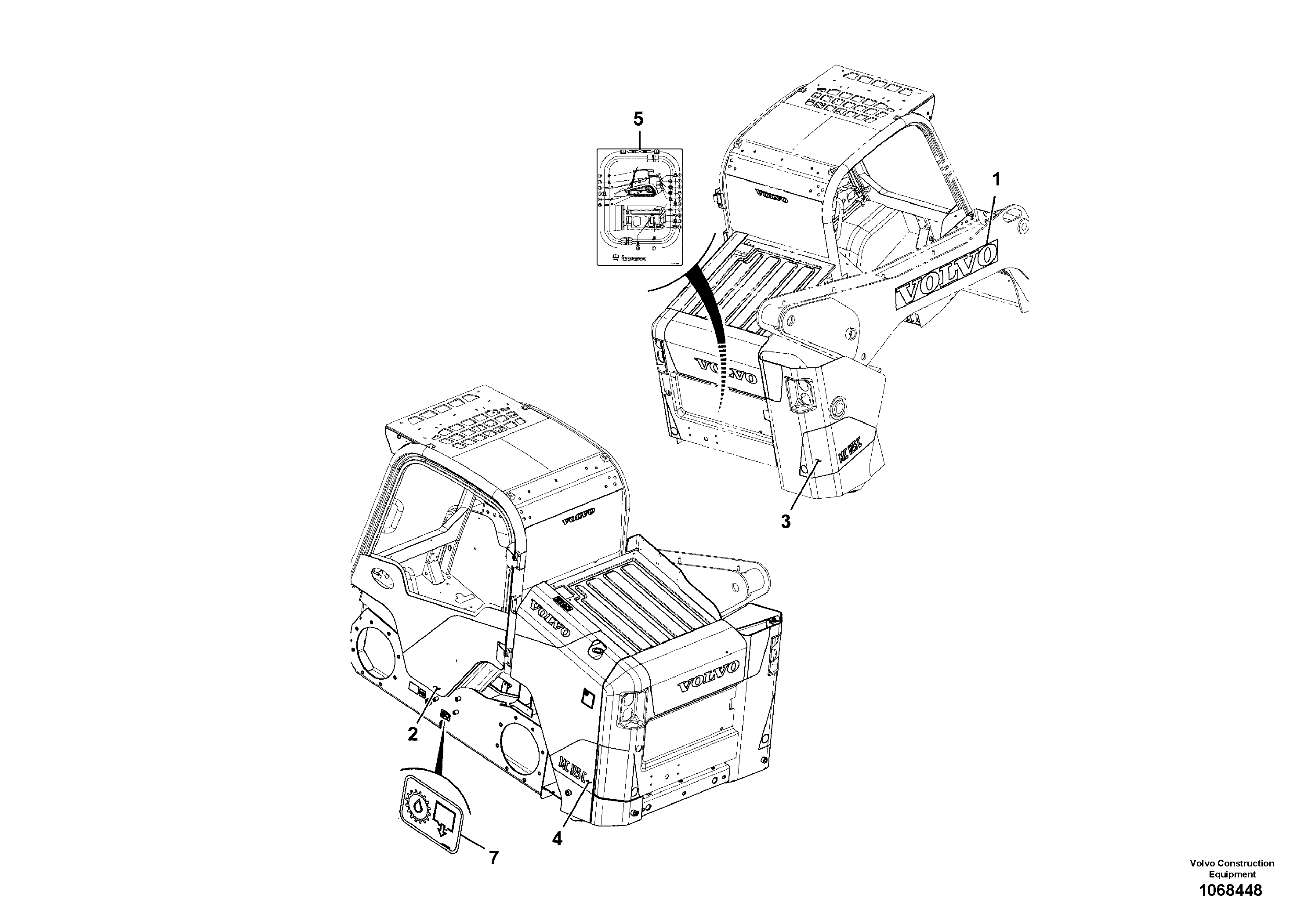 Cylinder Block VOE17210035 VOLVO