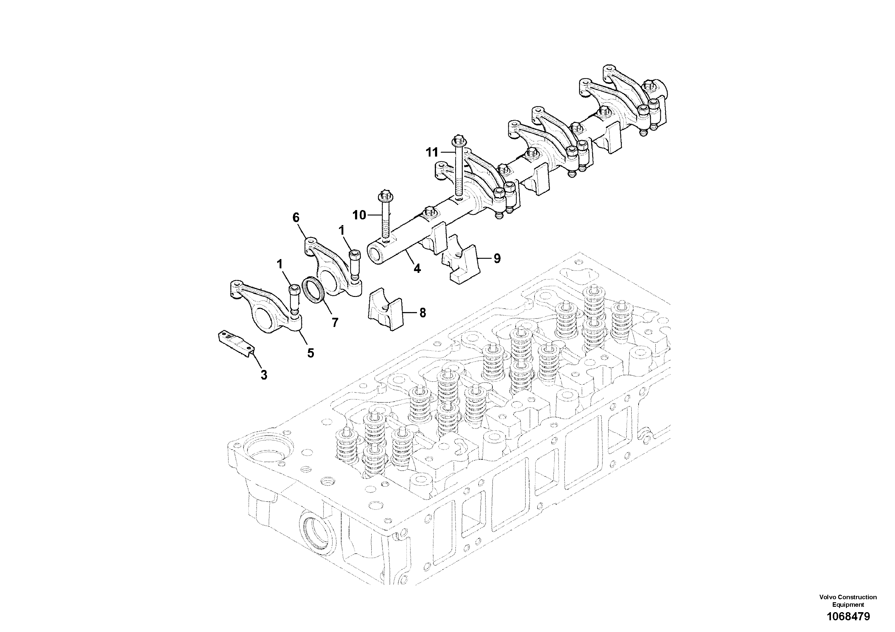 Cold Start Ctrl VOE17205115 VOLVO