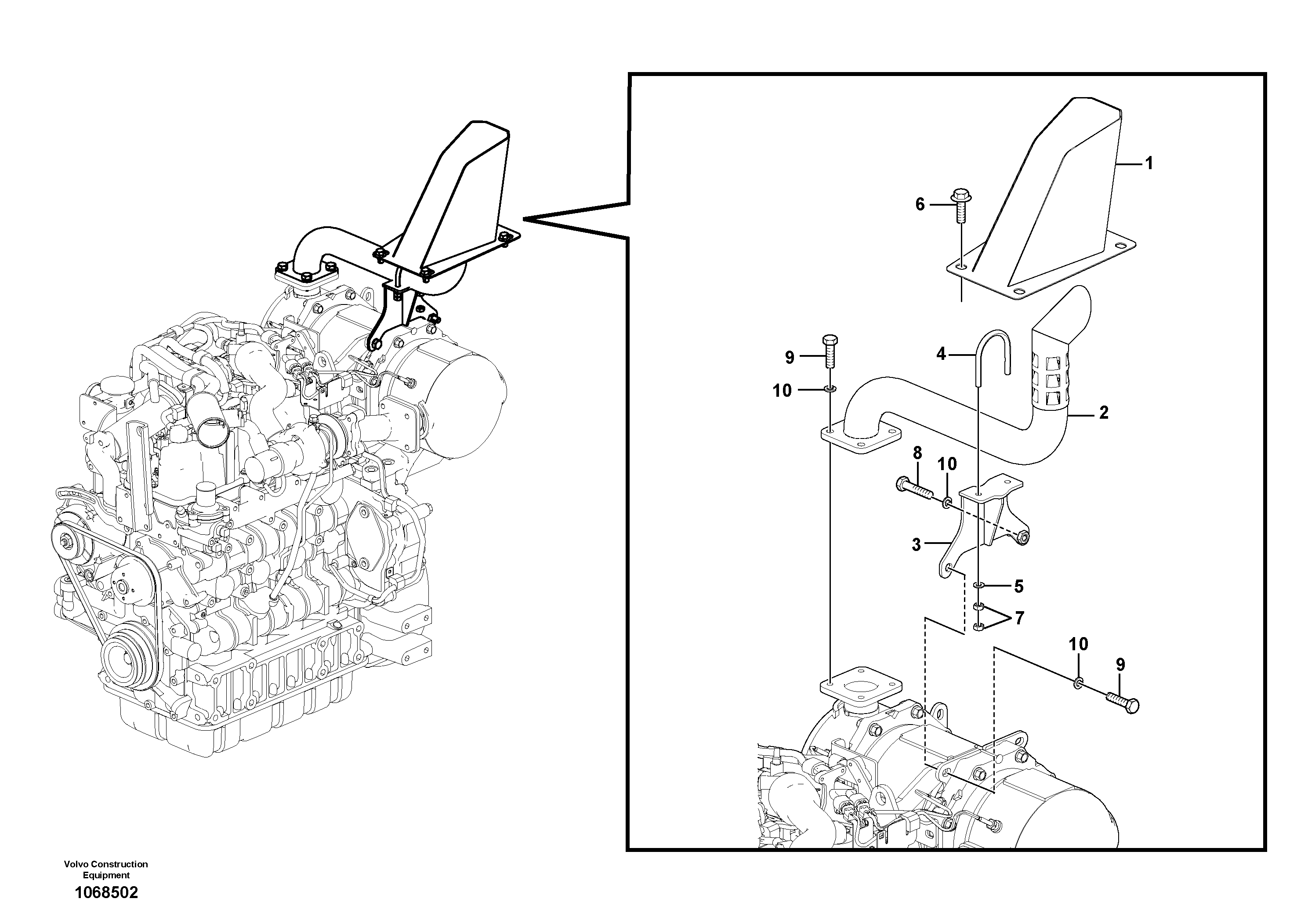 Diaph Cylinder VOE14646499 VOLVO