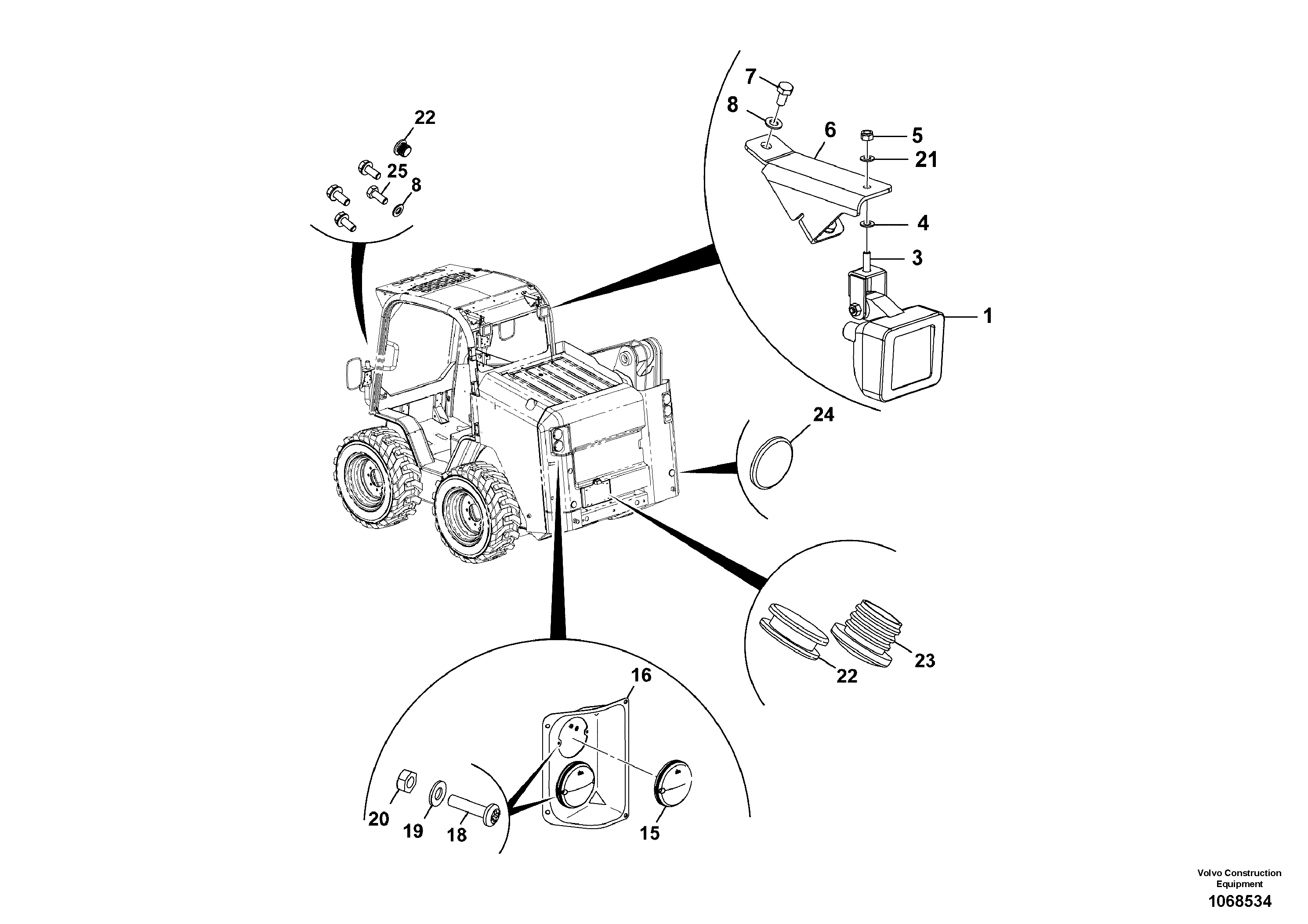 Guide Spring VOE17232190 VOLVO