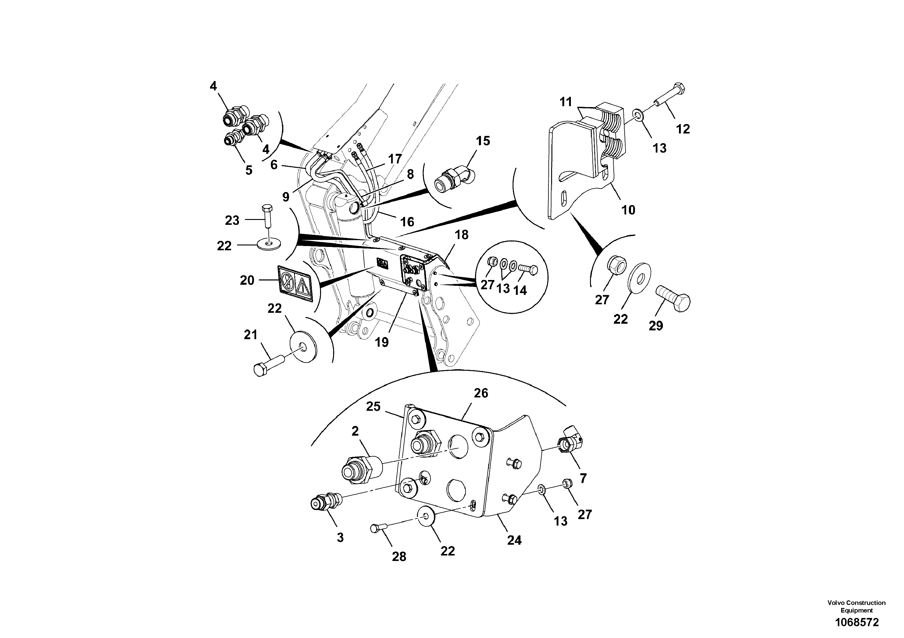 Spring VOE17277244 VOLVO