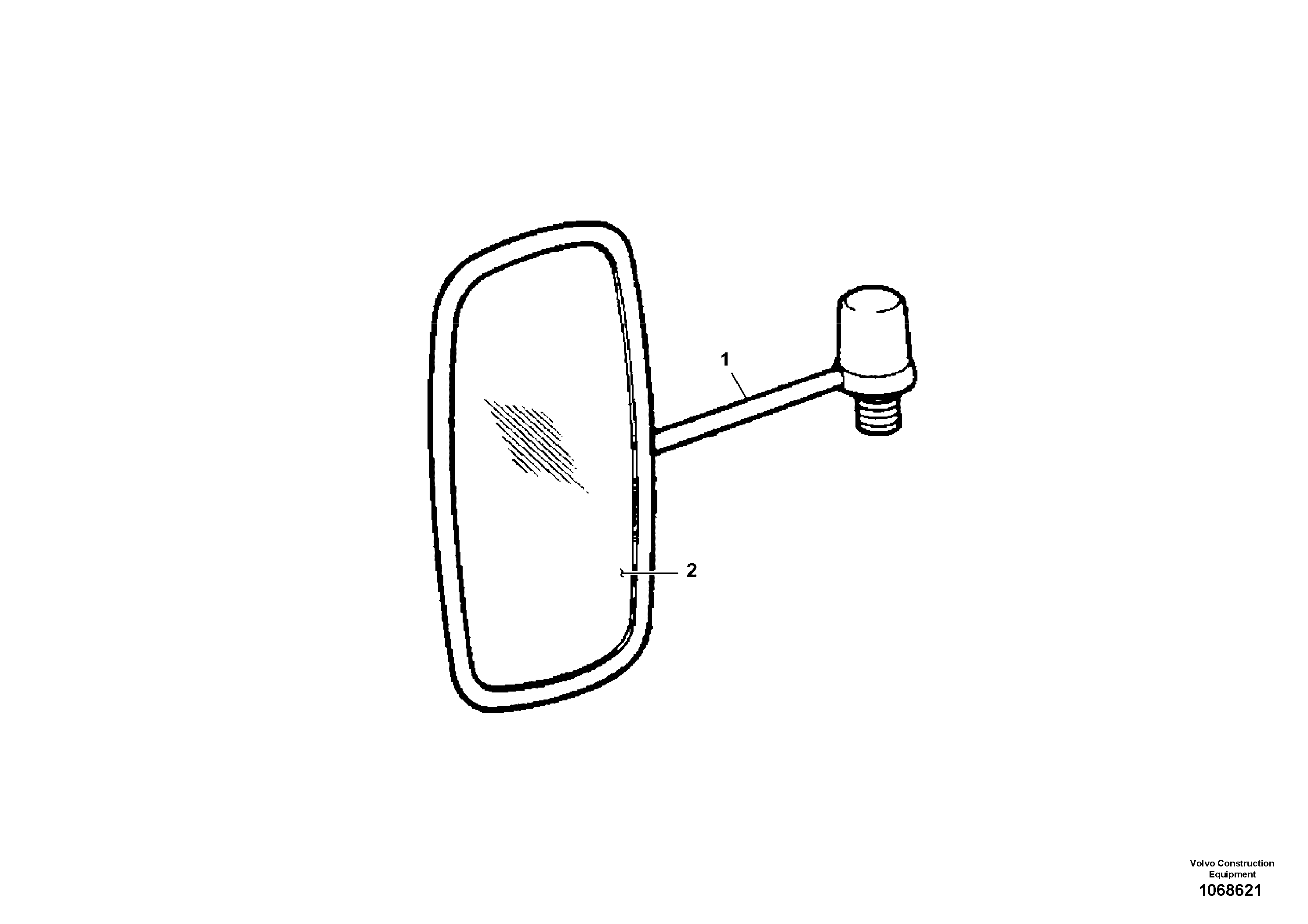 Seat frame VOE17237771 VOLVO
