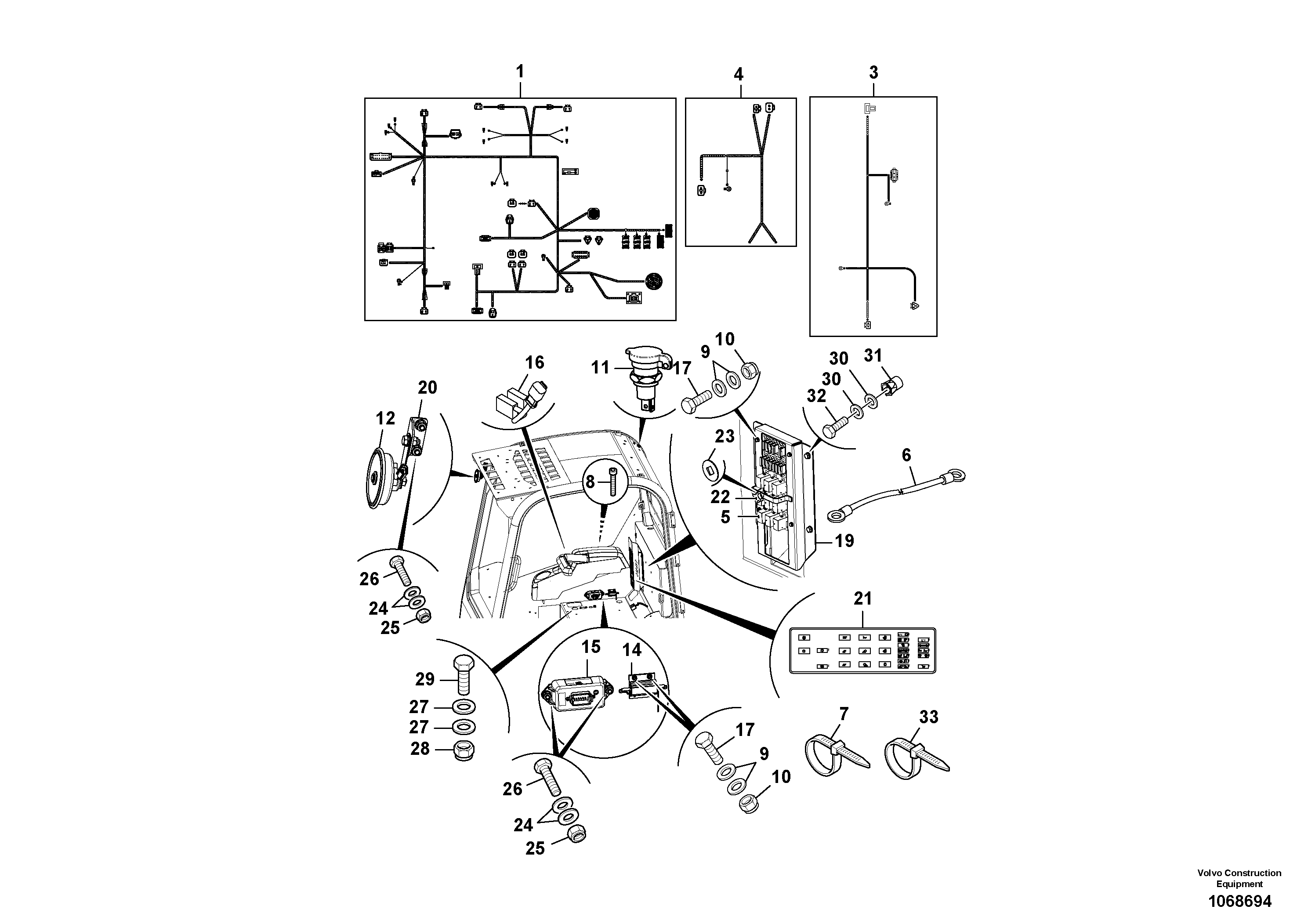 Support Leg VOE16213450 VOLVO
